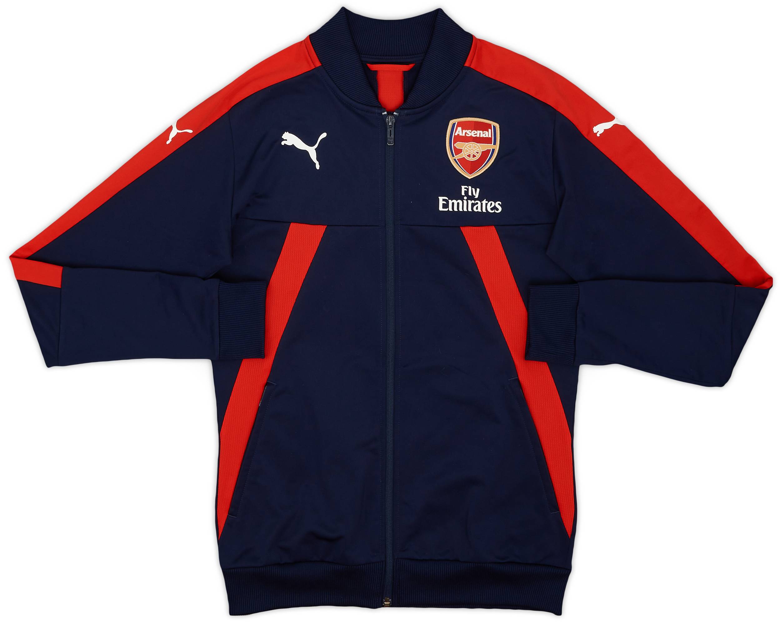 2016-17 Arsenal Puma Track Jacket - 9/10 - (S)