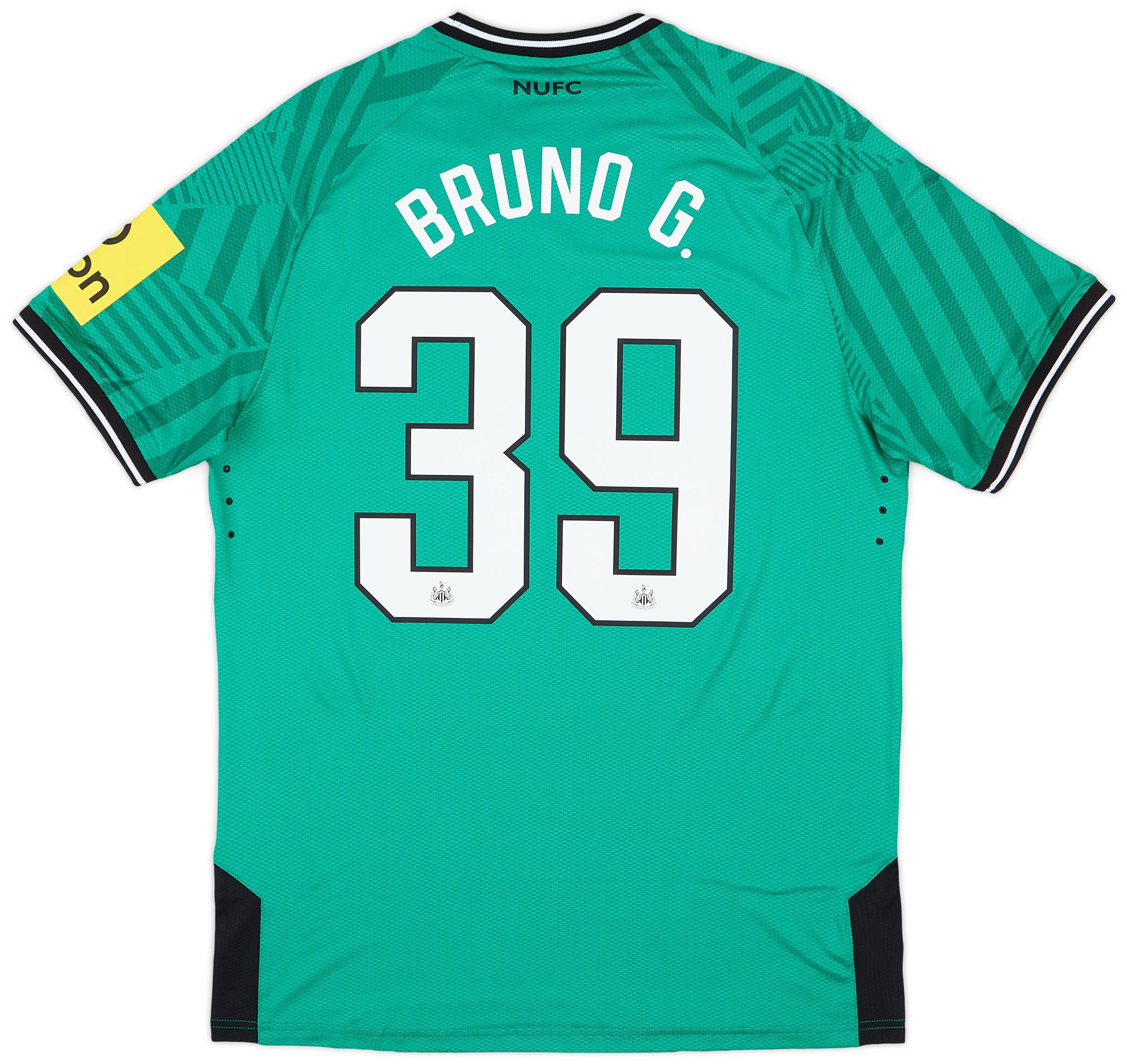 2023-24 Newcastle Authentic Away Shirt Bruno G. #39