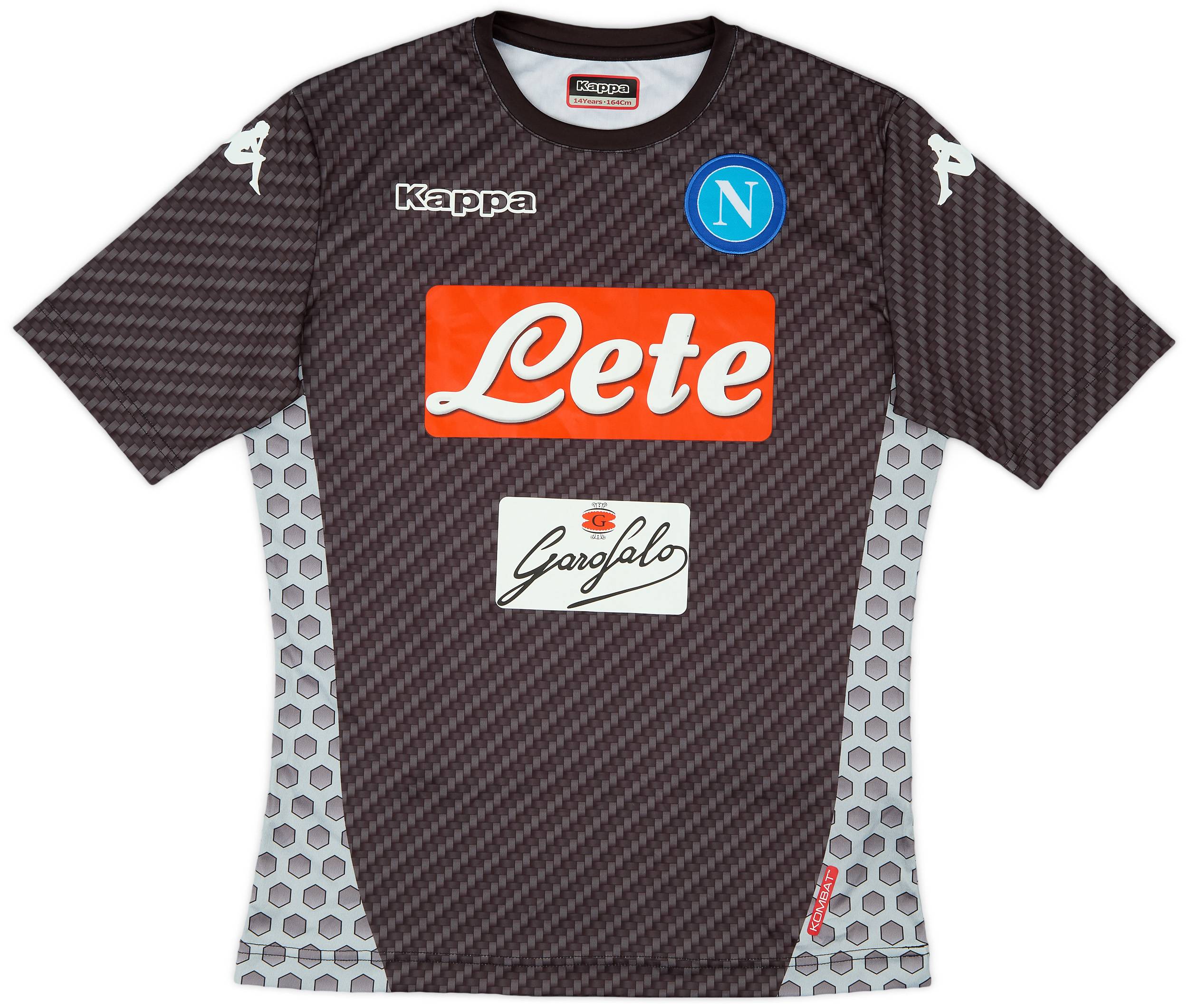 2017-18 Napoli Fourth Shirt - 8/10 - (XL.Boys)
