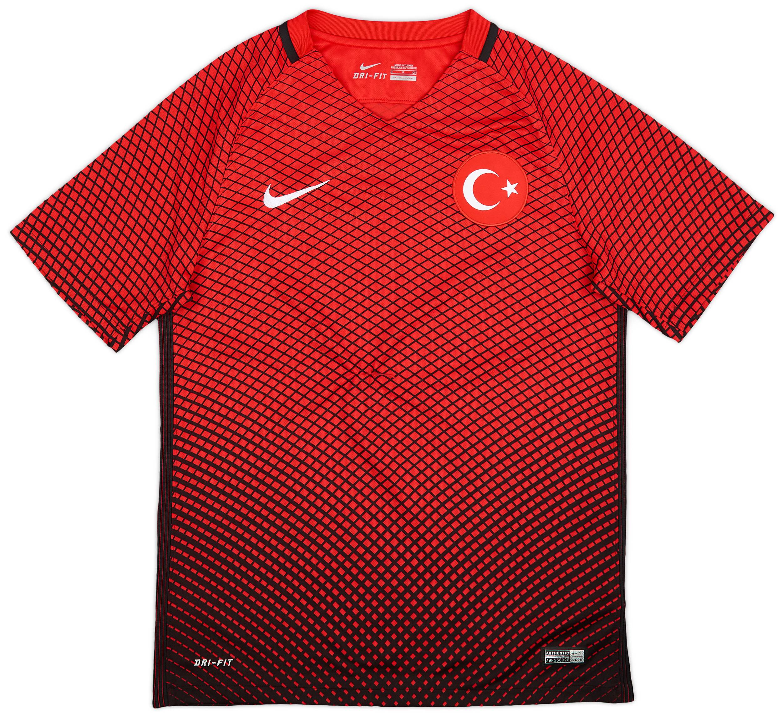 2016-17 Turkey Home Shirt - 9/10 - (S)