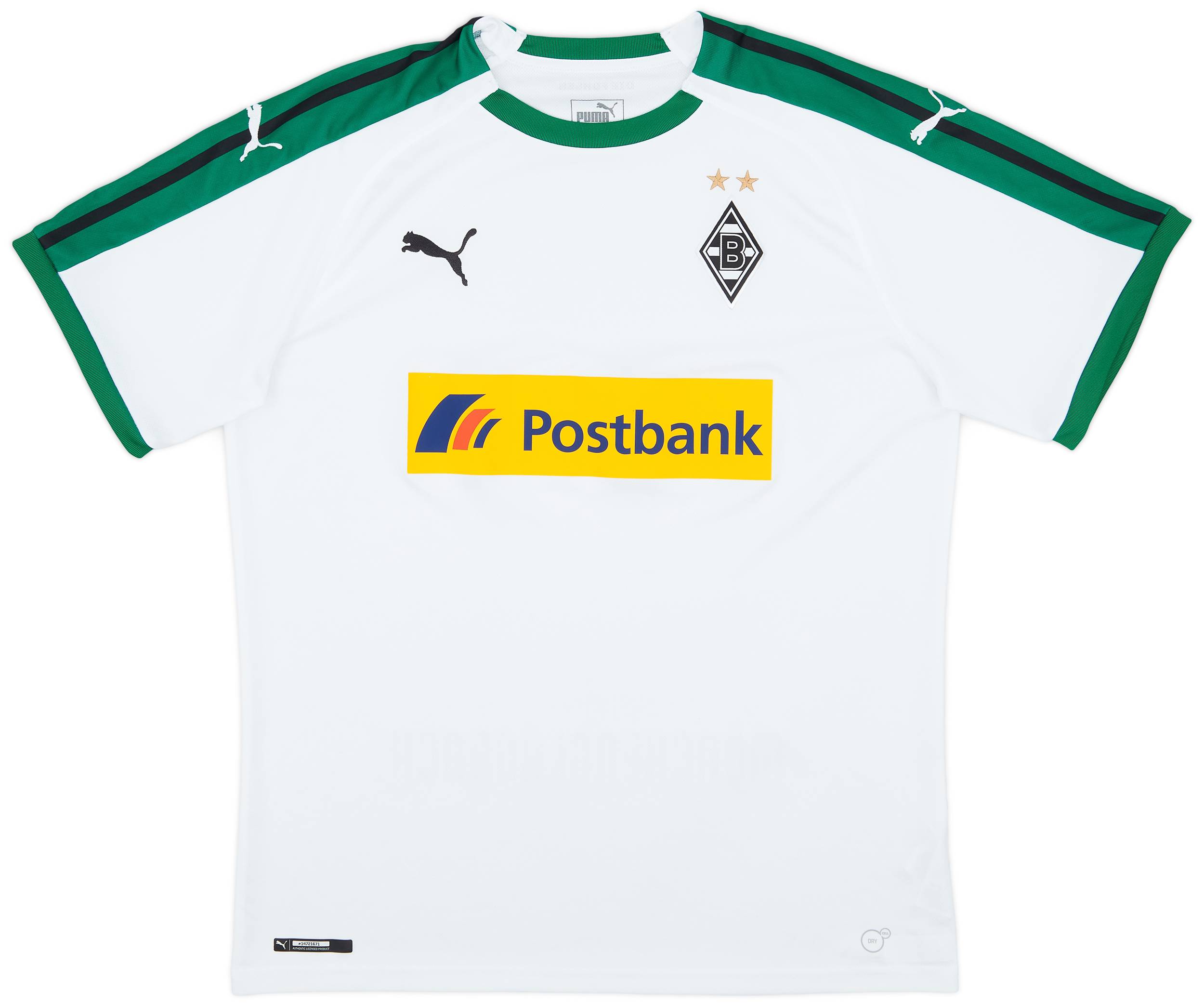 2018-19 Borussia Monchengladbach Home Shirt - 10/10 - (L)
