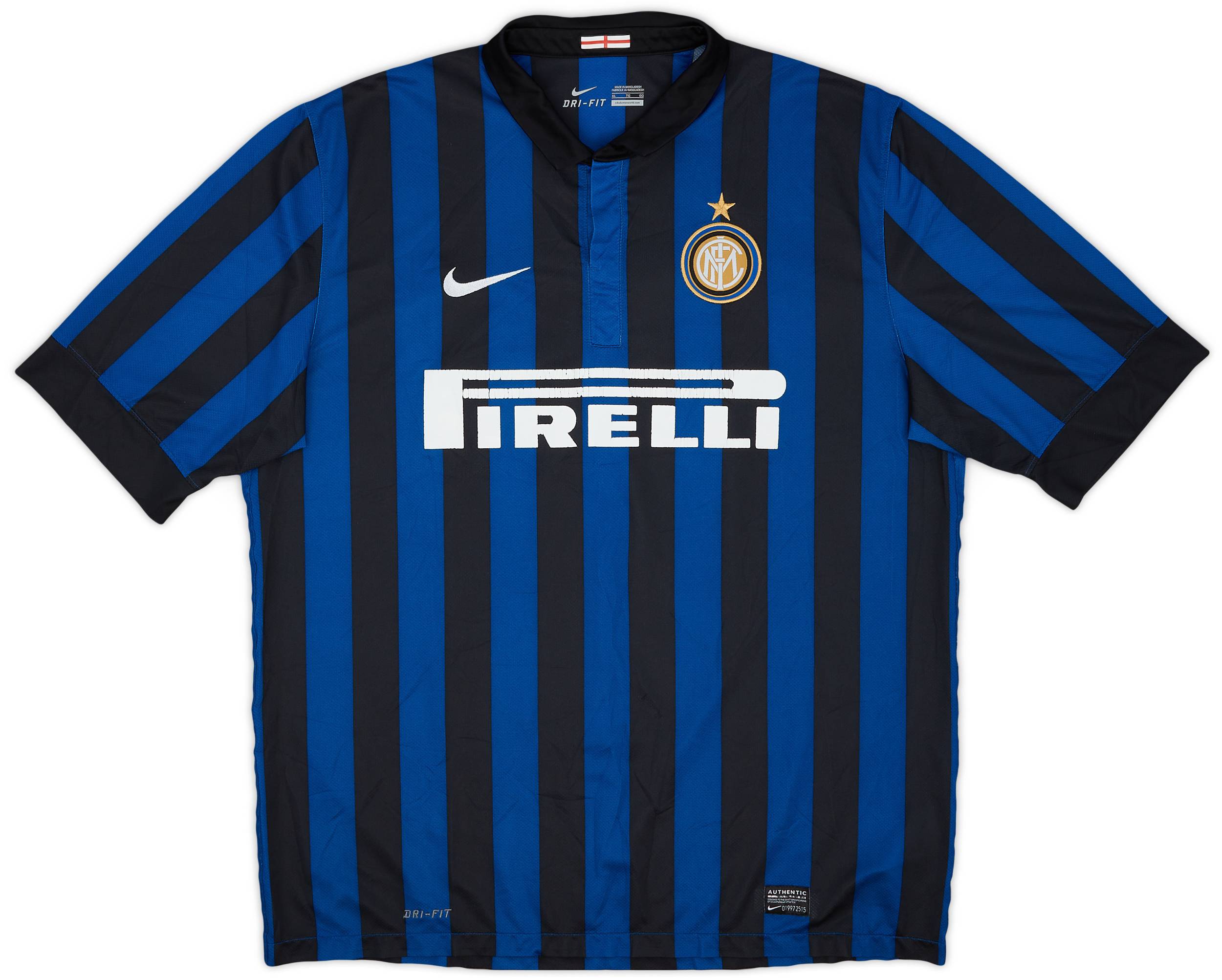 2011-12 Inter Milan Home Shirt - 5/10 - (XL)