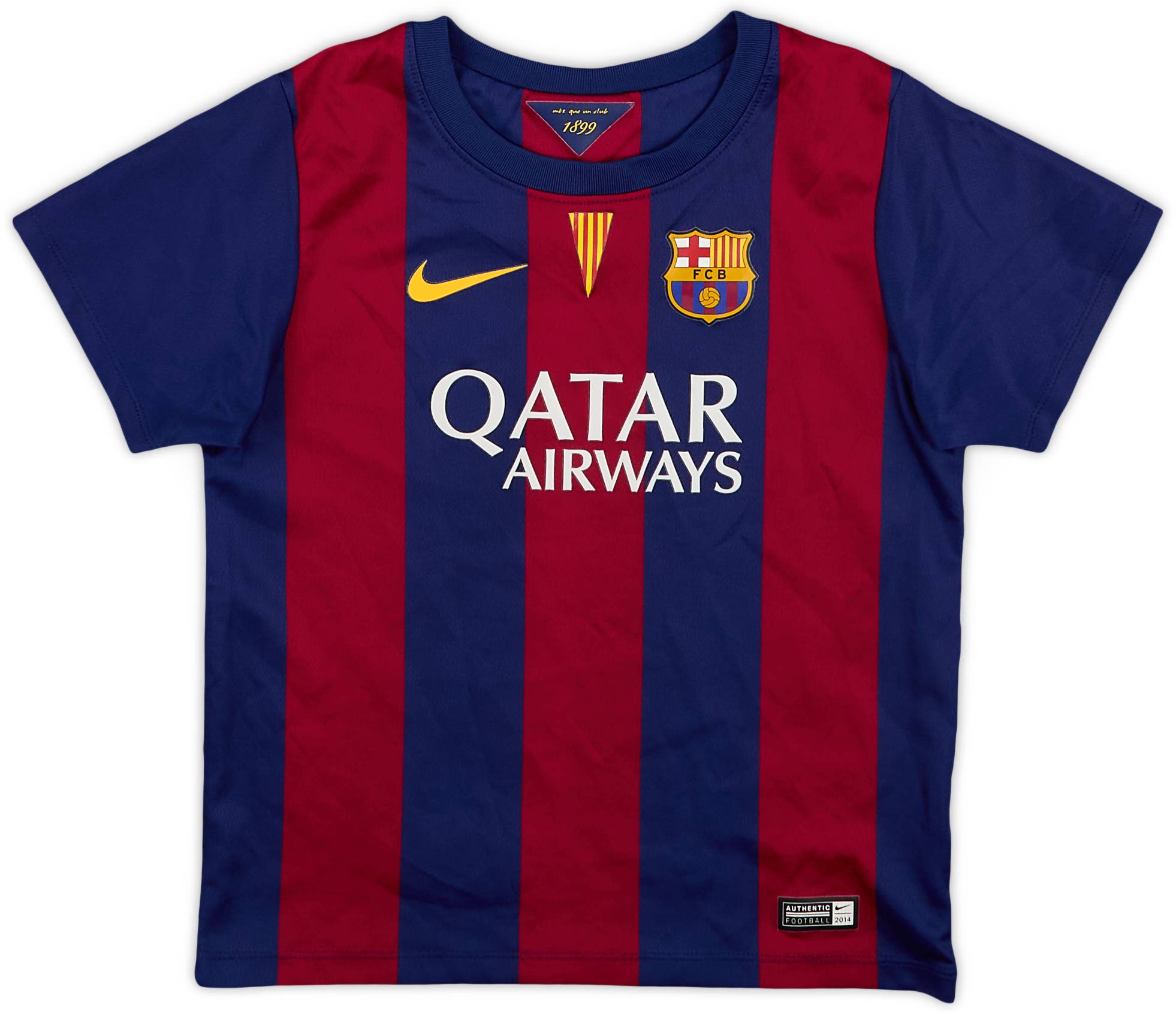 2014-15 Barcelona Home Shirt - 9/10 - (4-5 Years)
