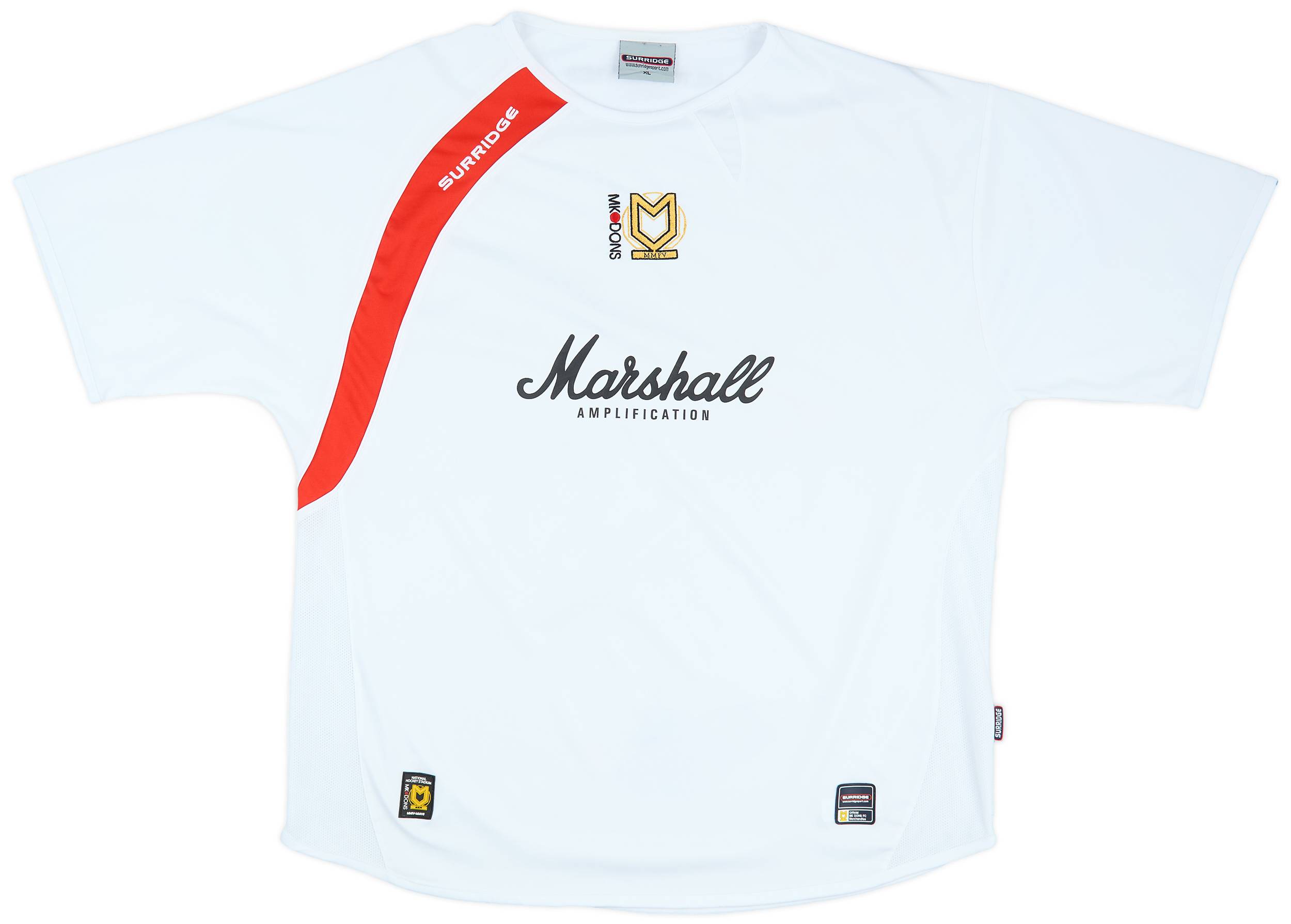 2006-07 MK Dons Home Shirt - 7/10 - (XL)