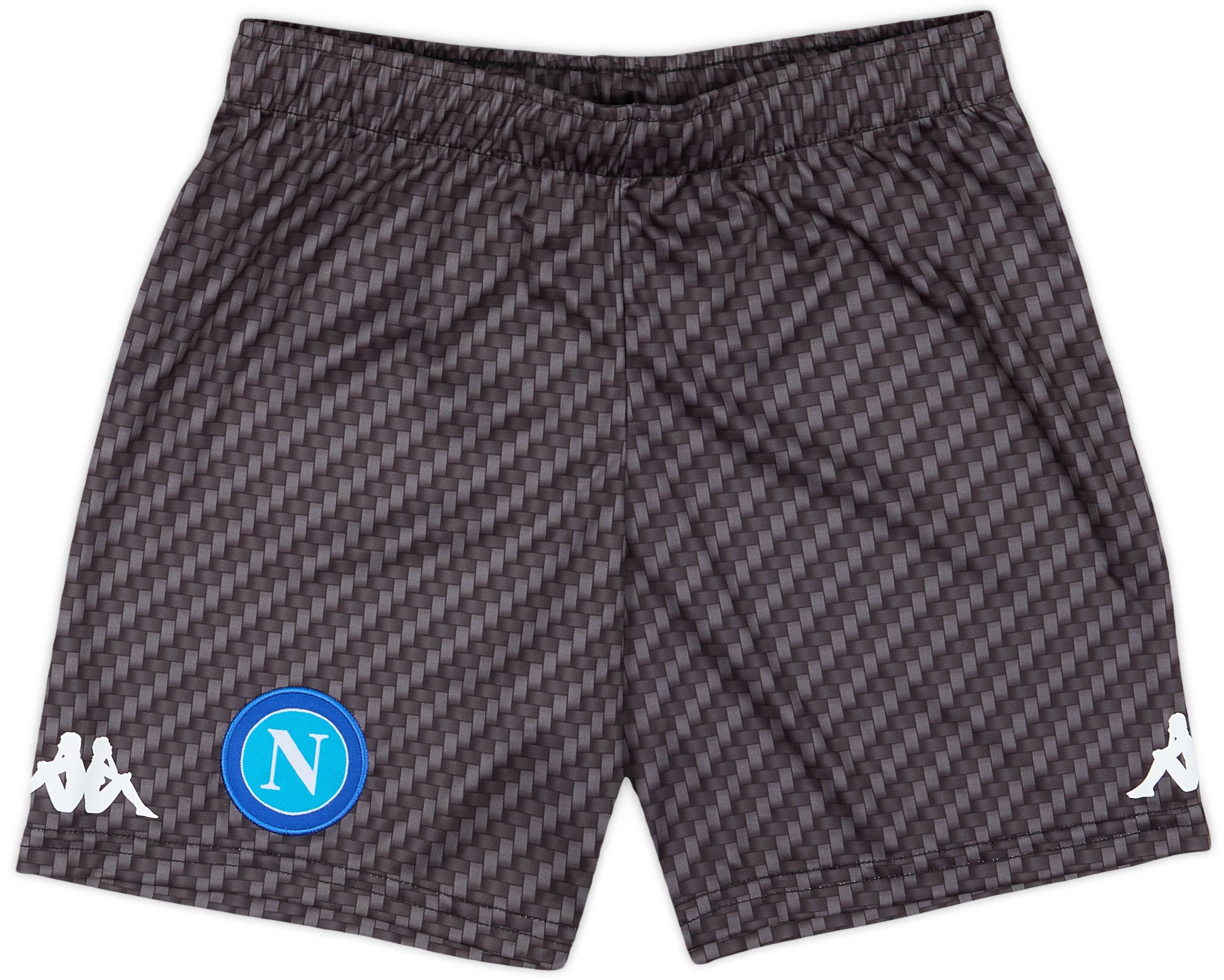2017-18 Napoli Fourth Shorts - 7/10 - (8 Years)