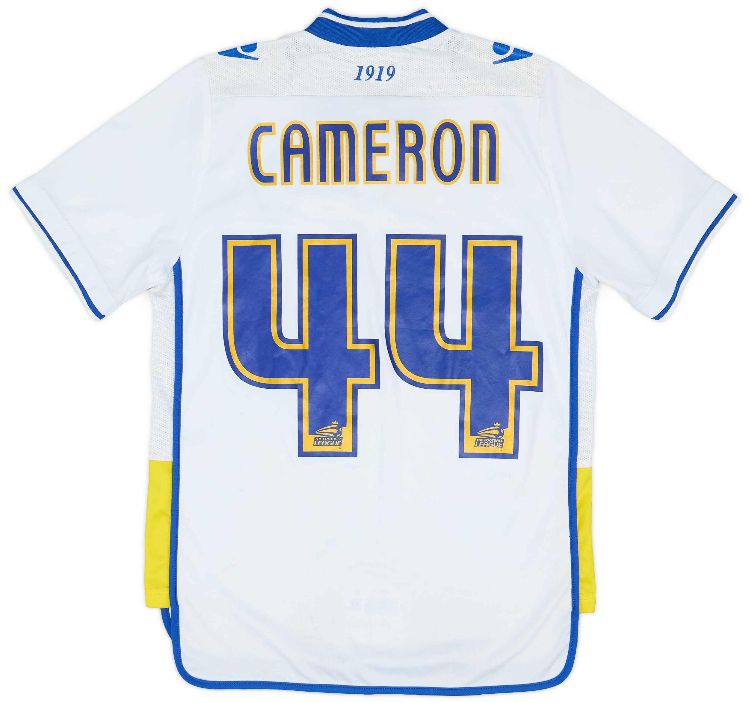 2012-13 Leeds United Home Shirt Cameron #44 - 8/10 - (M.Boys)