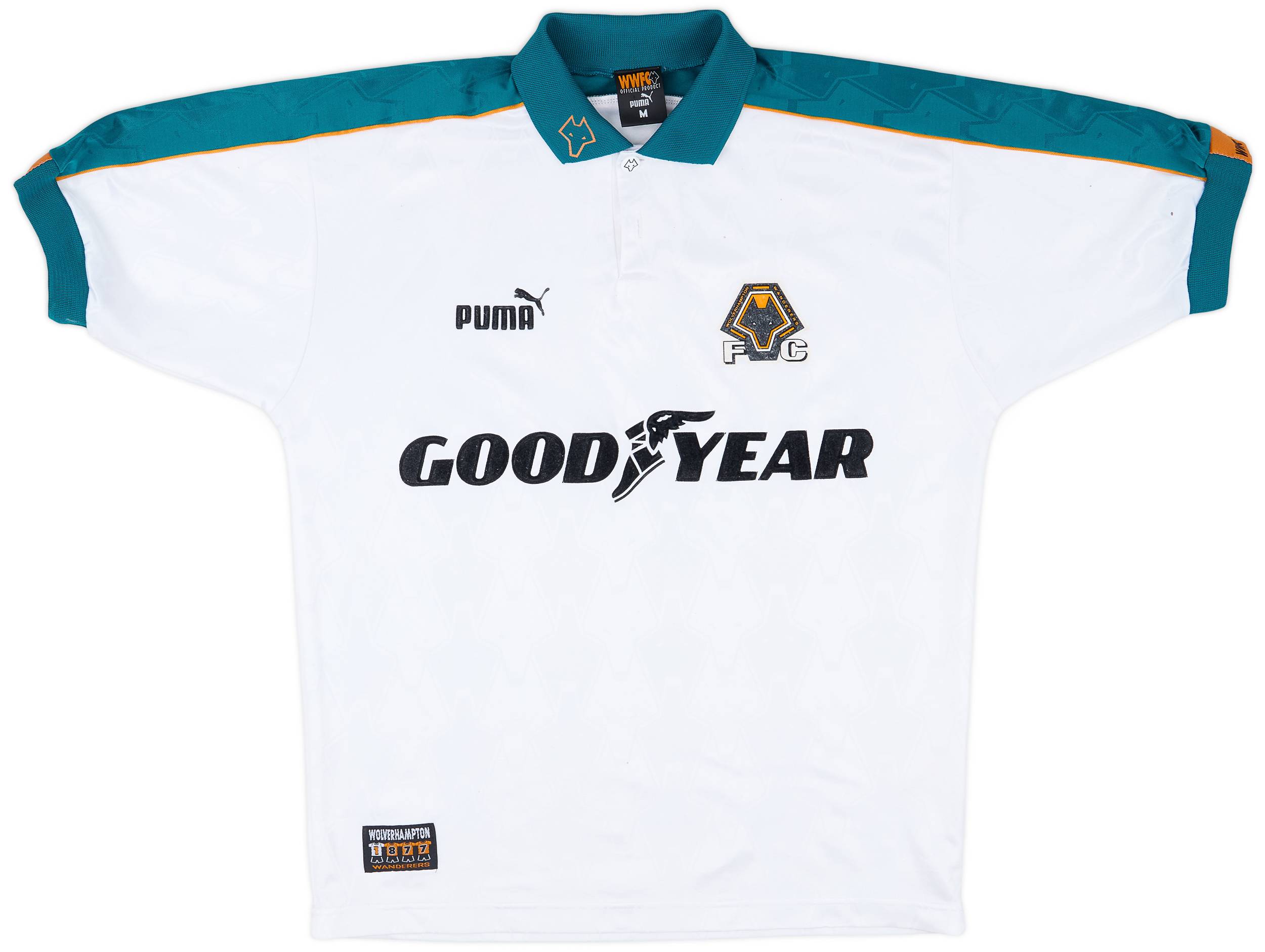 1997-99 Wolves Away Shirt - 7/10 - (M)