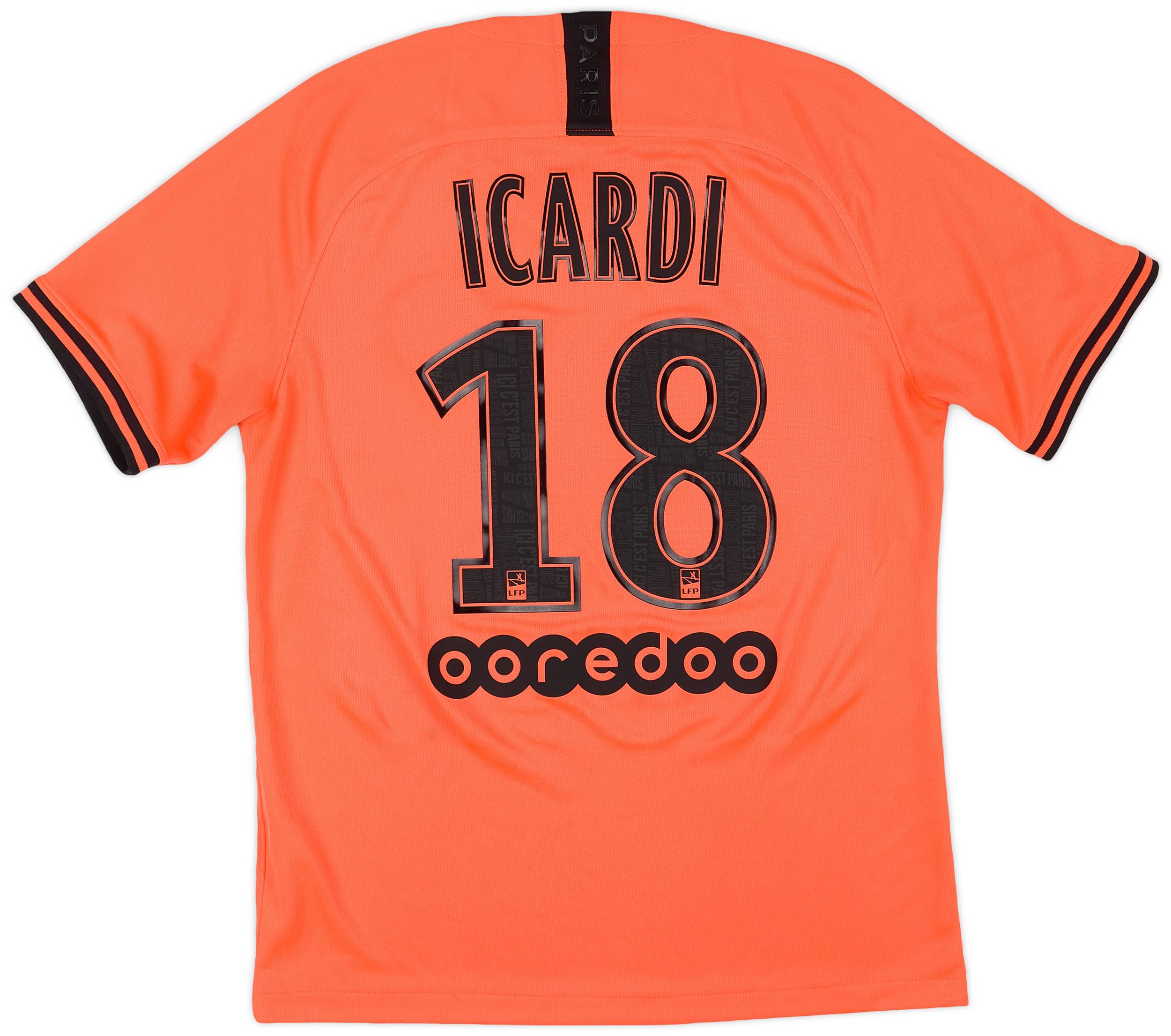 2019-20 Paris Saint-Germain Away Shirt Icardi #18 - 10/10 - (M)