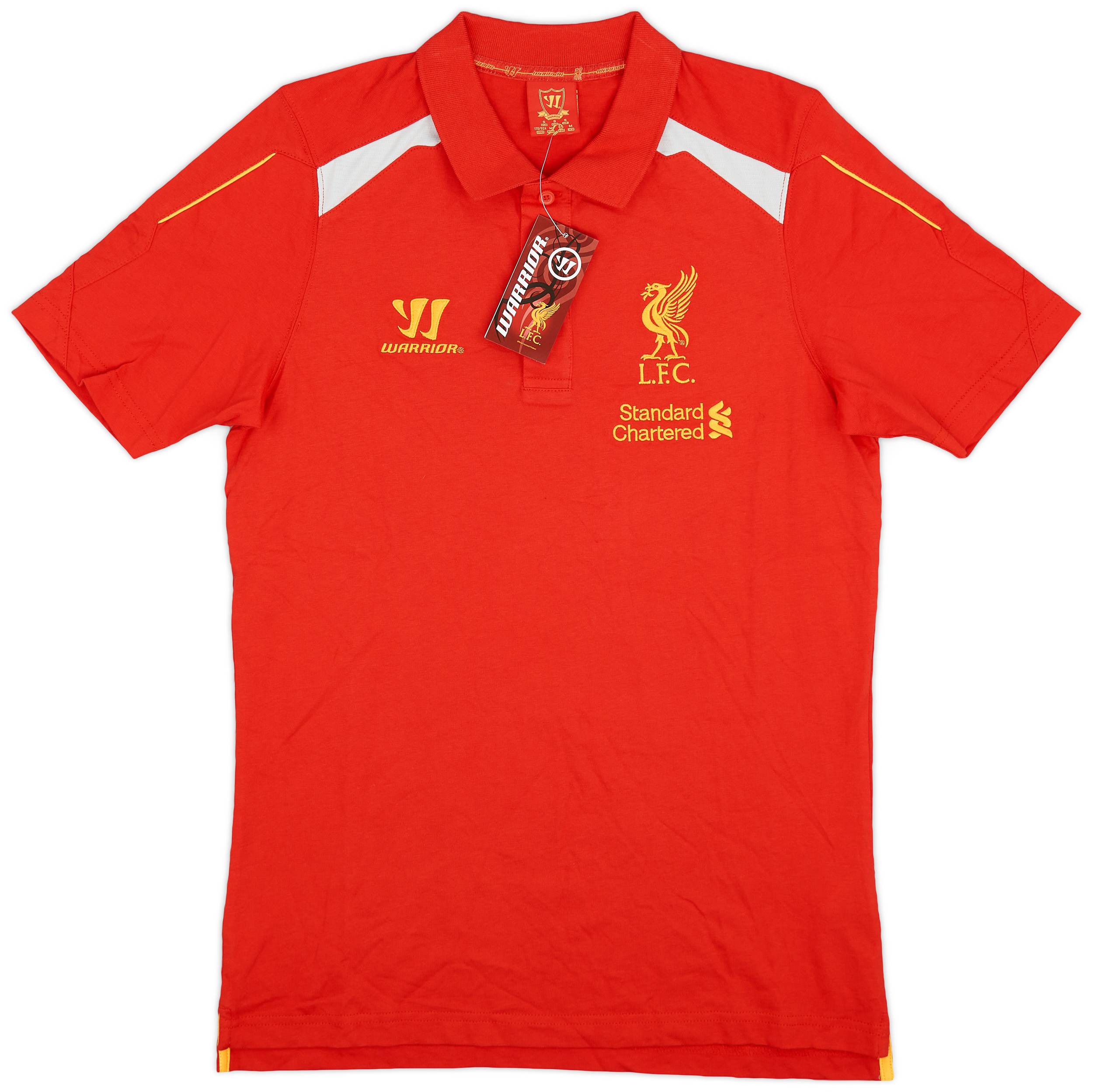 2013-14 Liverpool Warrior Polo Shirt (S)