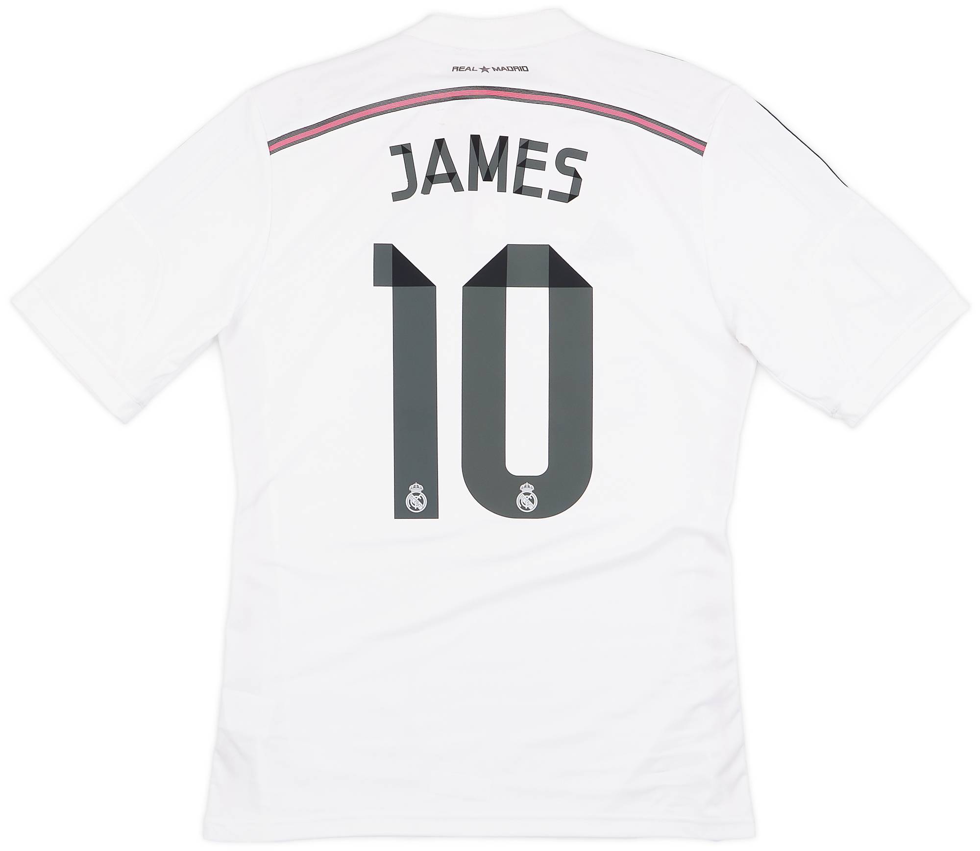 2014-15 Real Madrid Home James #10 - 7/10 - (M)