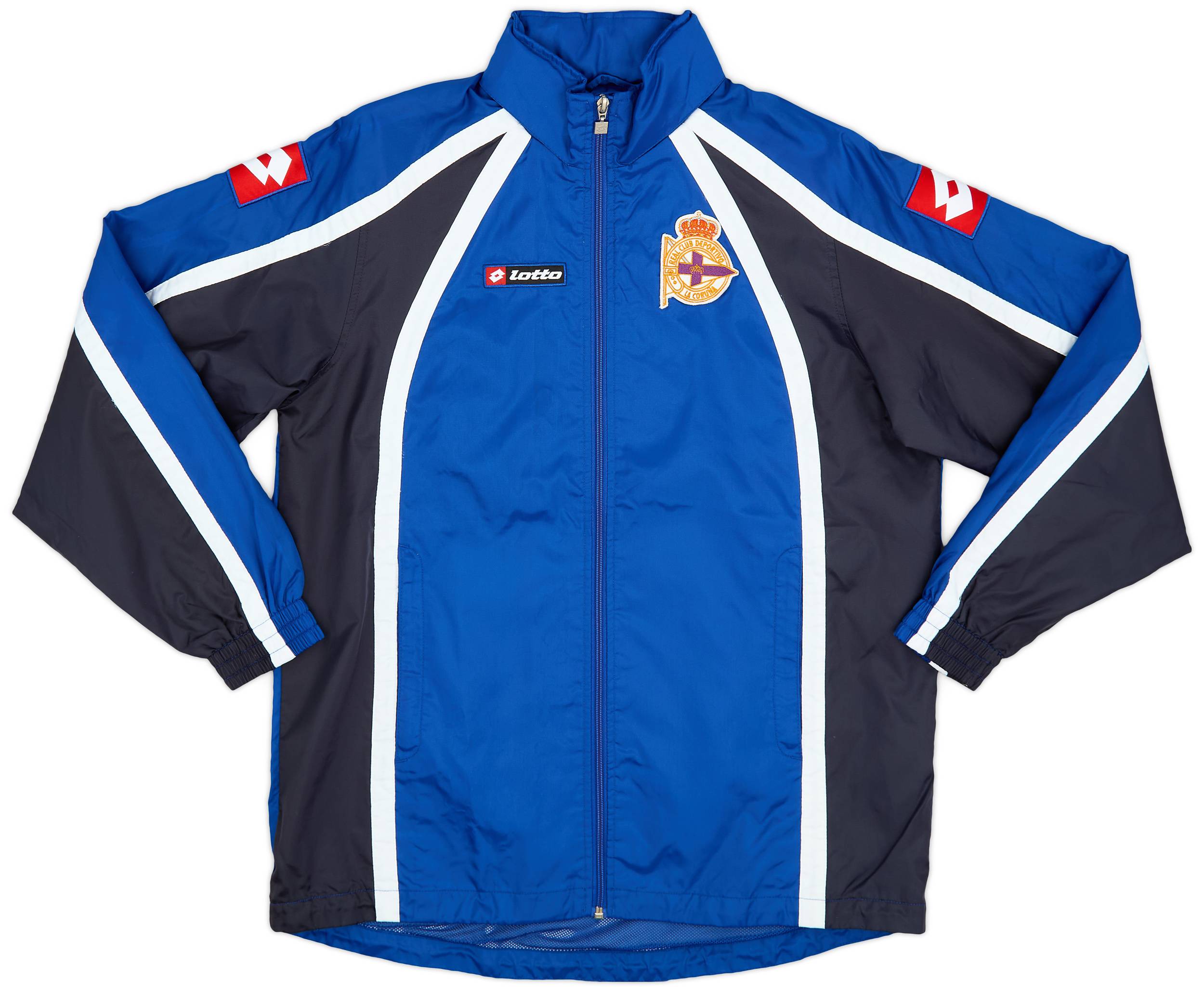2011 12 Deportivo Lotto Training Jacket 15 16 Years
