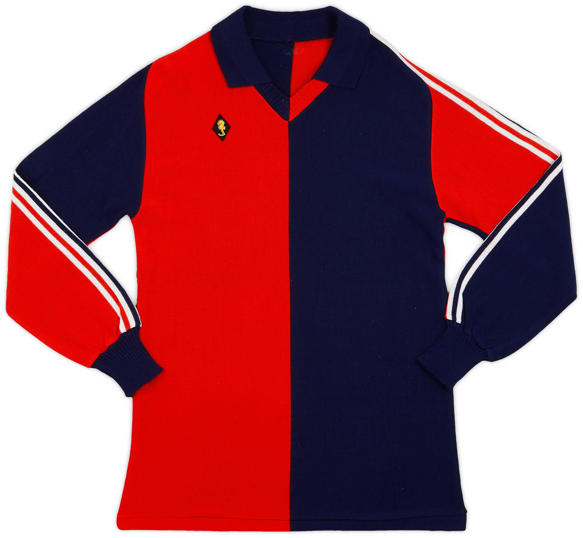 1981-82 Mauri Sport Template Home L/S Shirt (Genoa) - 9/10 - (S)