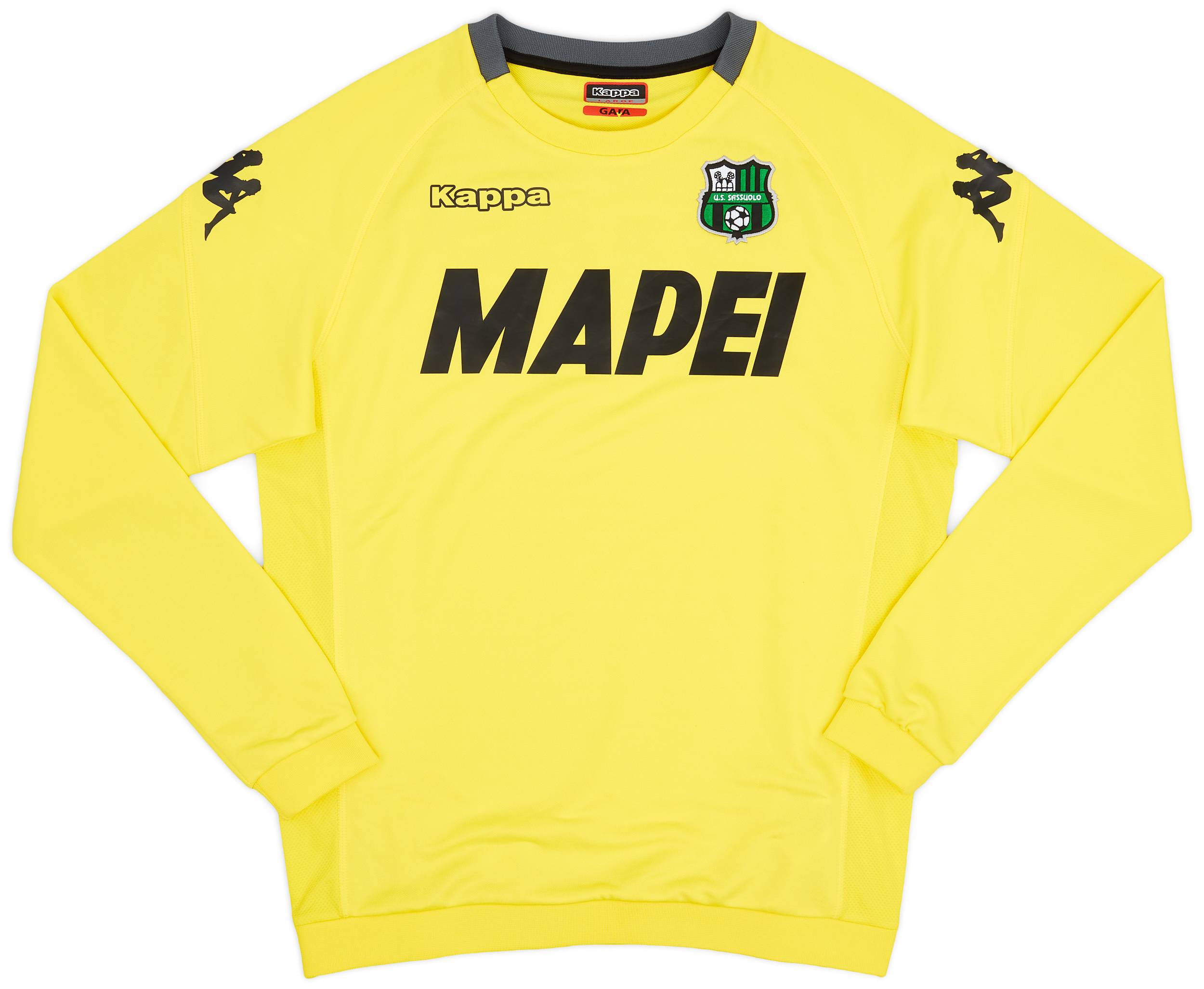 2017-18 Sassuolo Kappa Sweat Top - 9/10 - (L)
