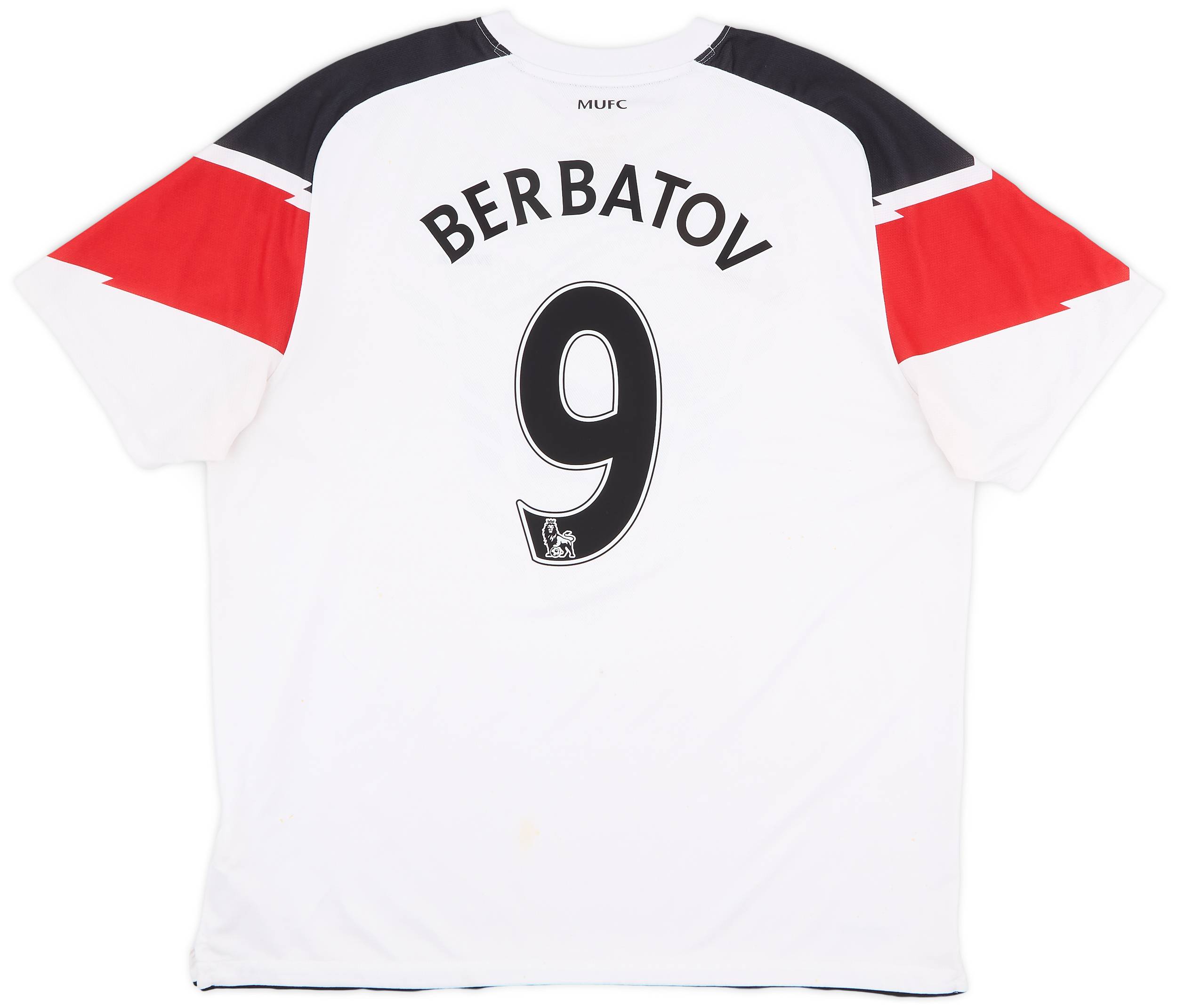 2010-12 Manchester United Away Shirt Berbatov #9 - 6/10 - (XL)
