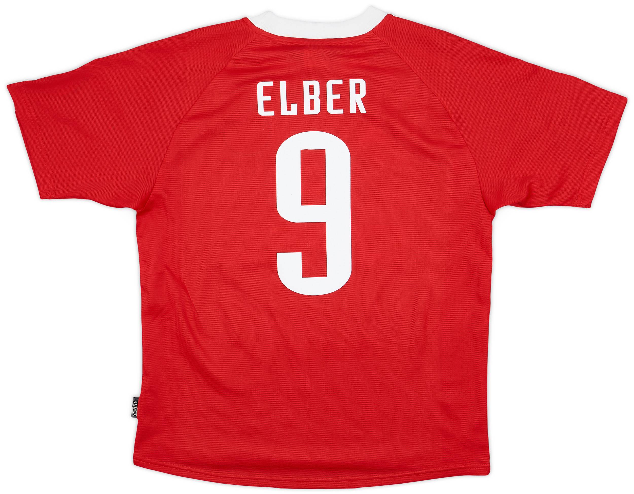 2001-02 Bayern Munich CL Shirt Elber #9 - 9/10 - (M)