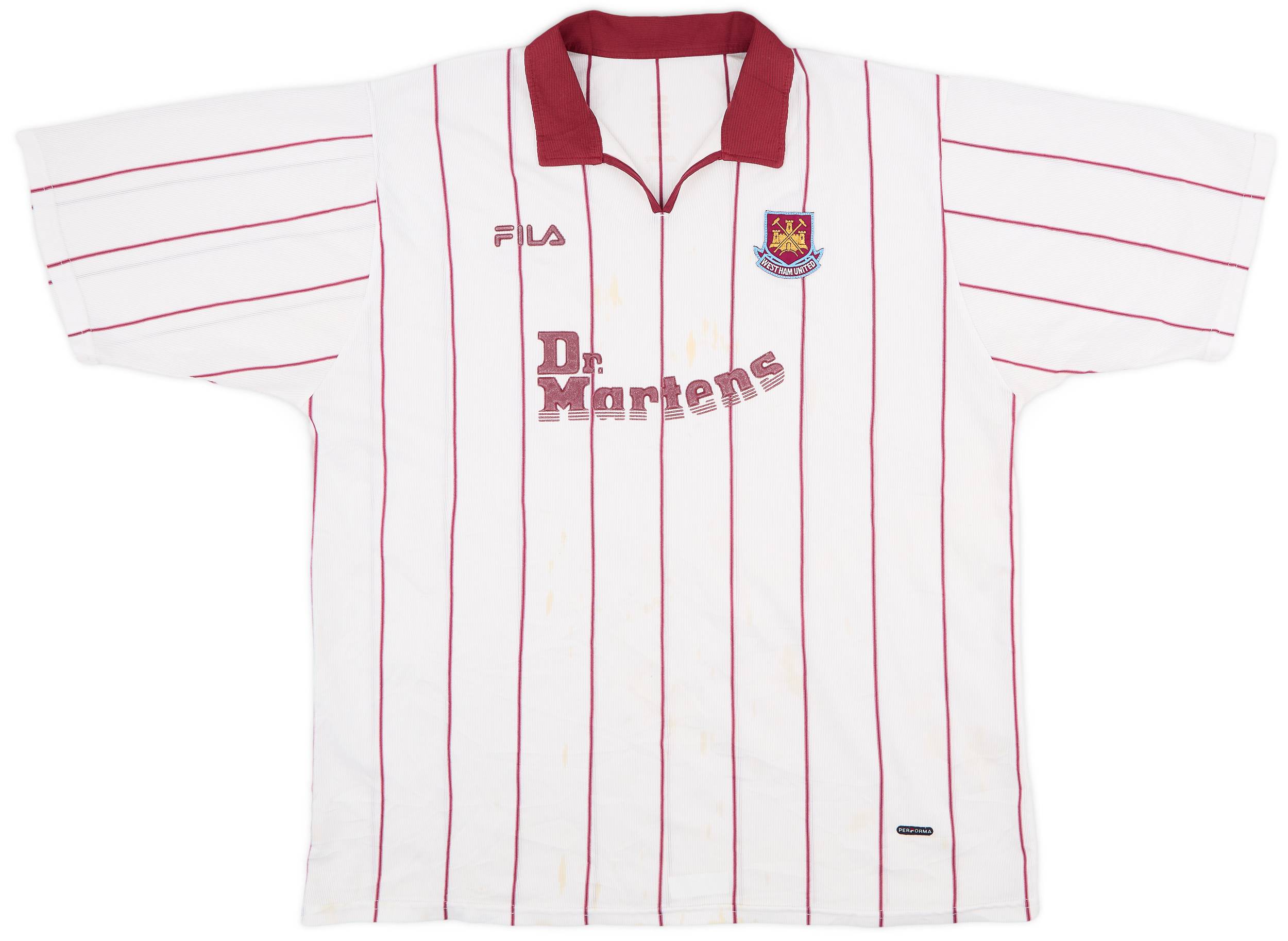 2002-03 West Ham Away Shirt - 5/10 - (XXL)