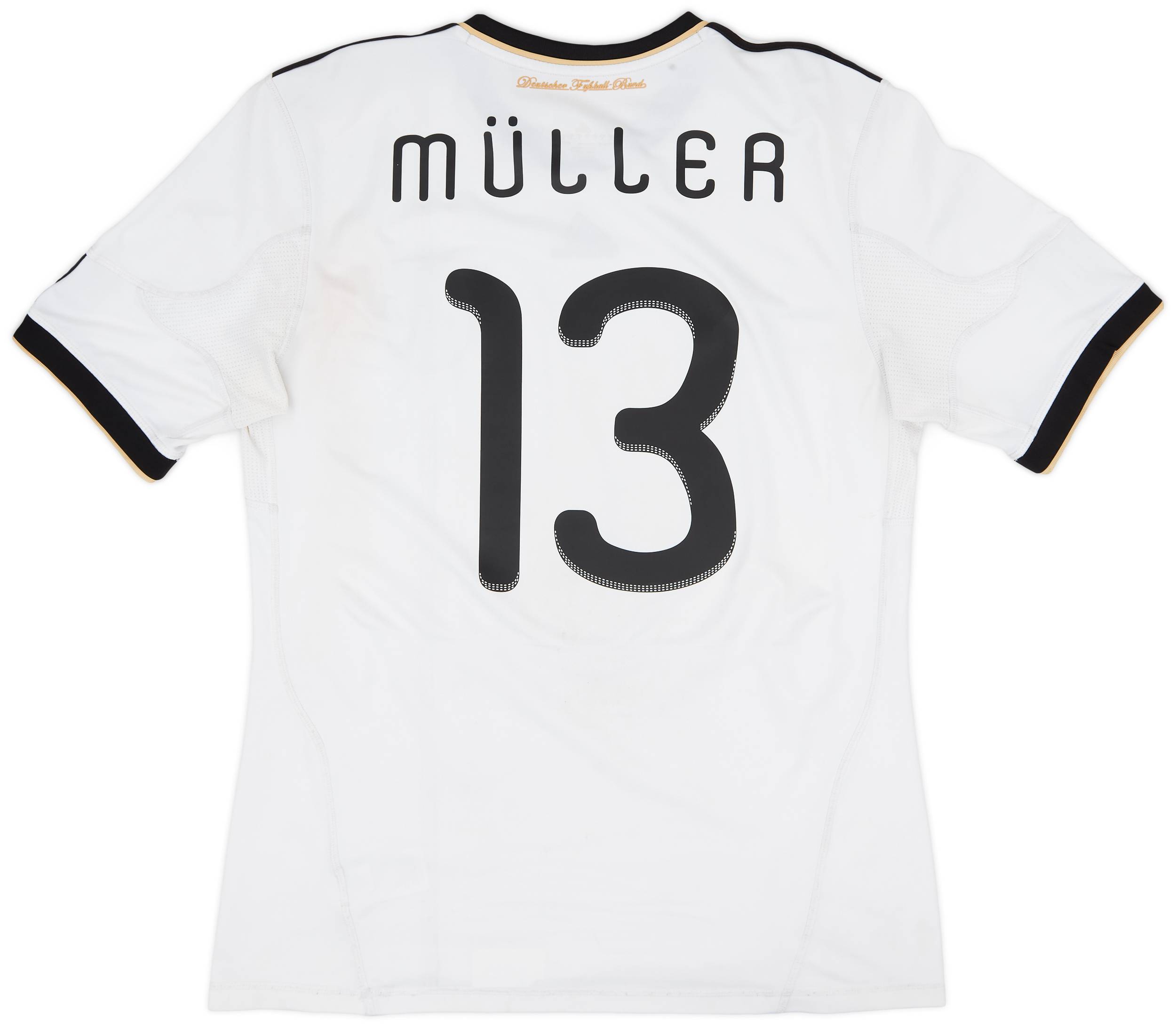 2010-11 Germany Home Shirt Muller #13 - 5/10 - (L)