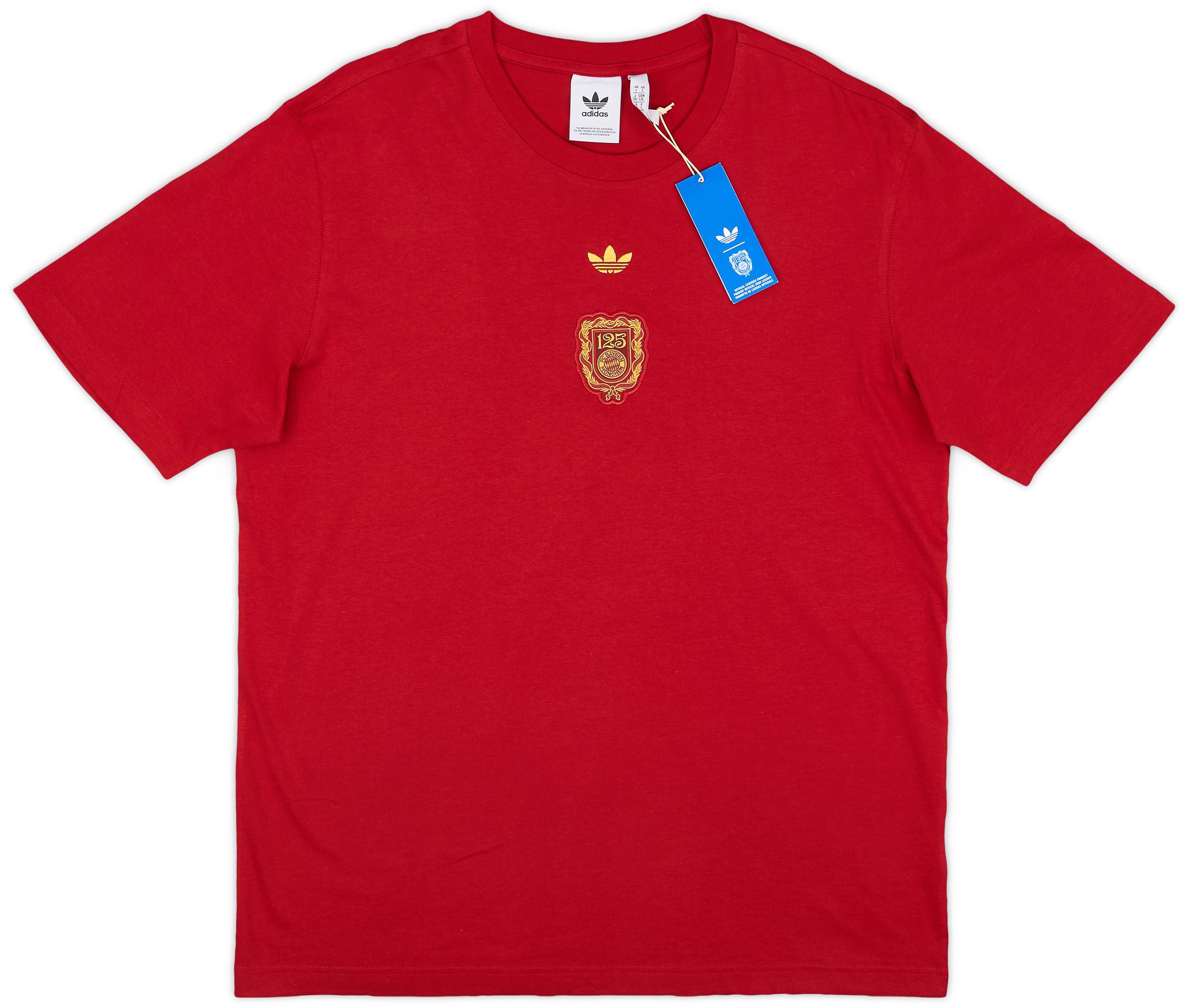 2024-25 Bayern Munich adidas Originals 125th Anniversary Tee