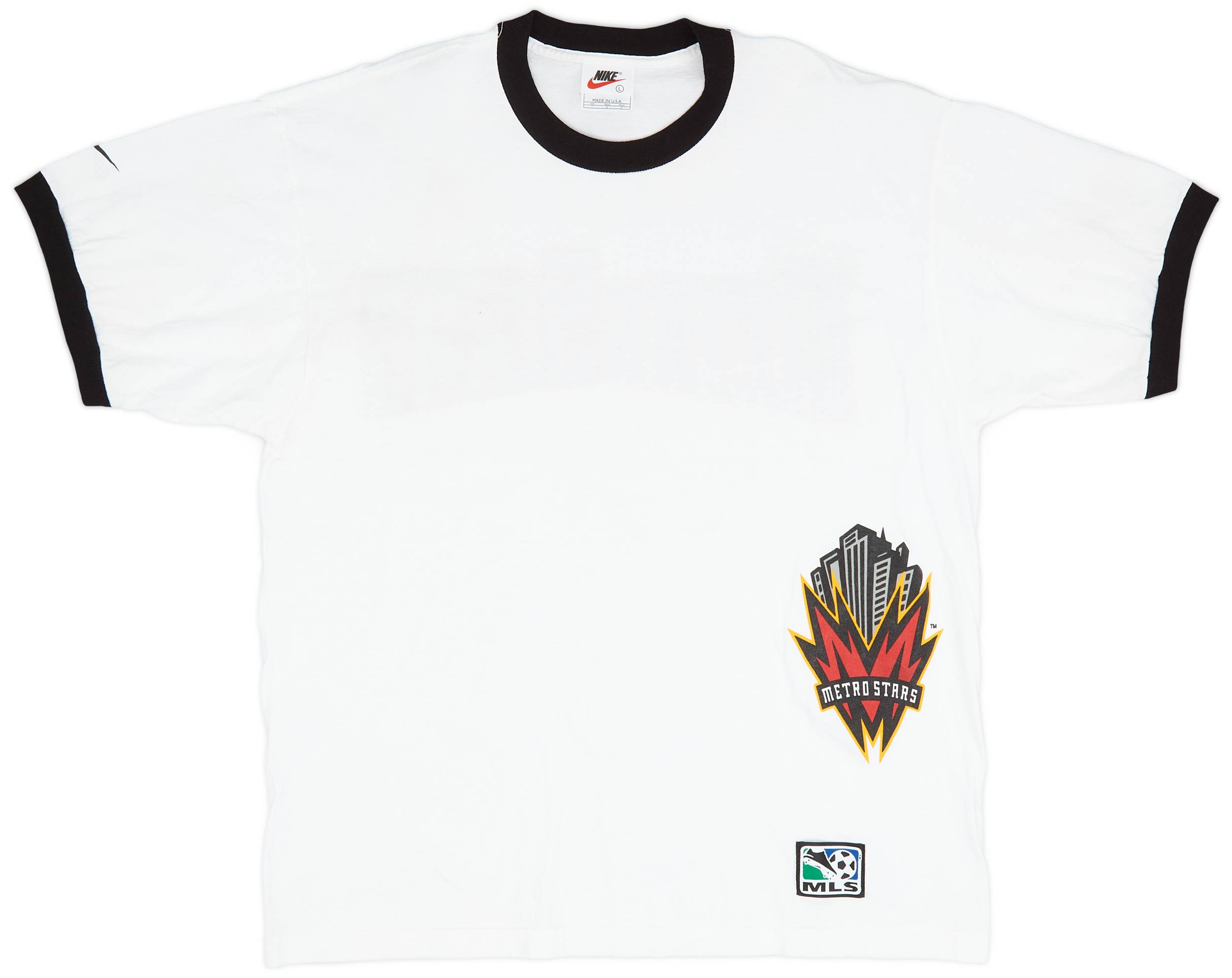 2004-05 NY/NJ Metrostars Cotton Tee - 9/10 - (L)