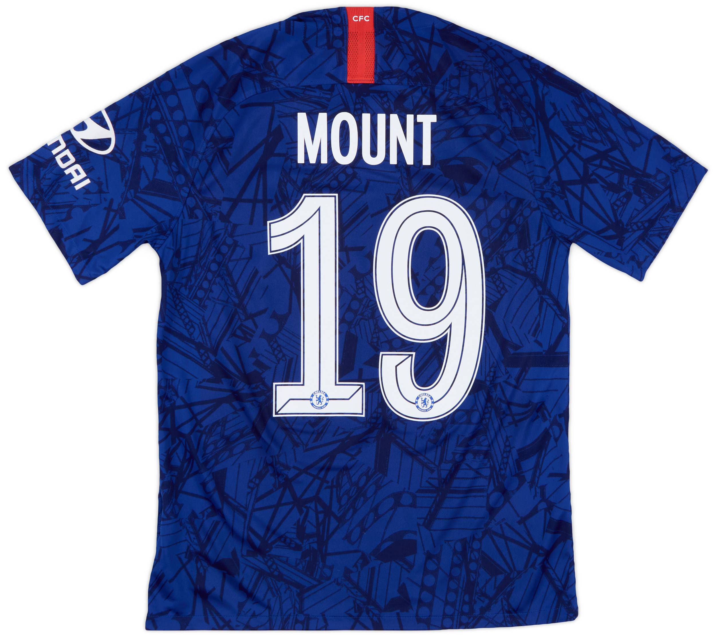 Chelsea FC MOUNT 19番シャツ 2021-22 Chelsea Home Shirt Mount #19 - 9/10 - (XL)