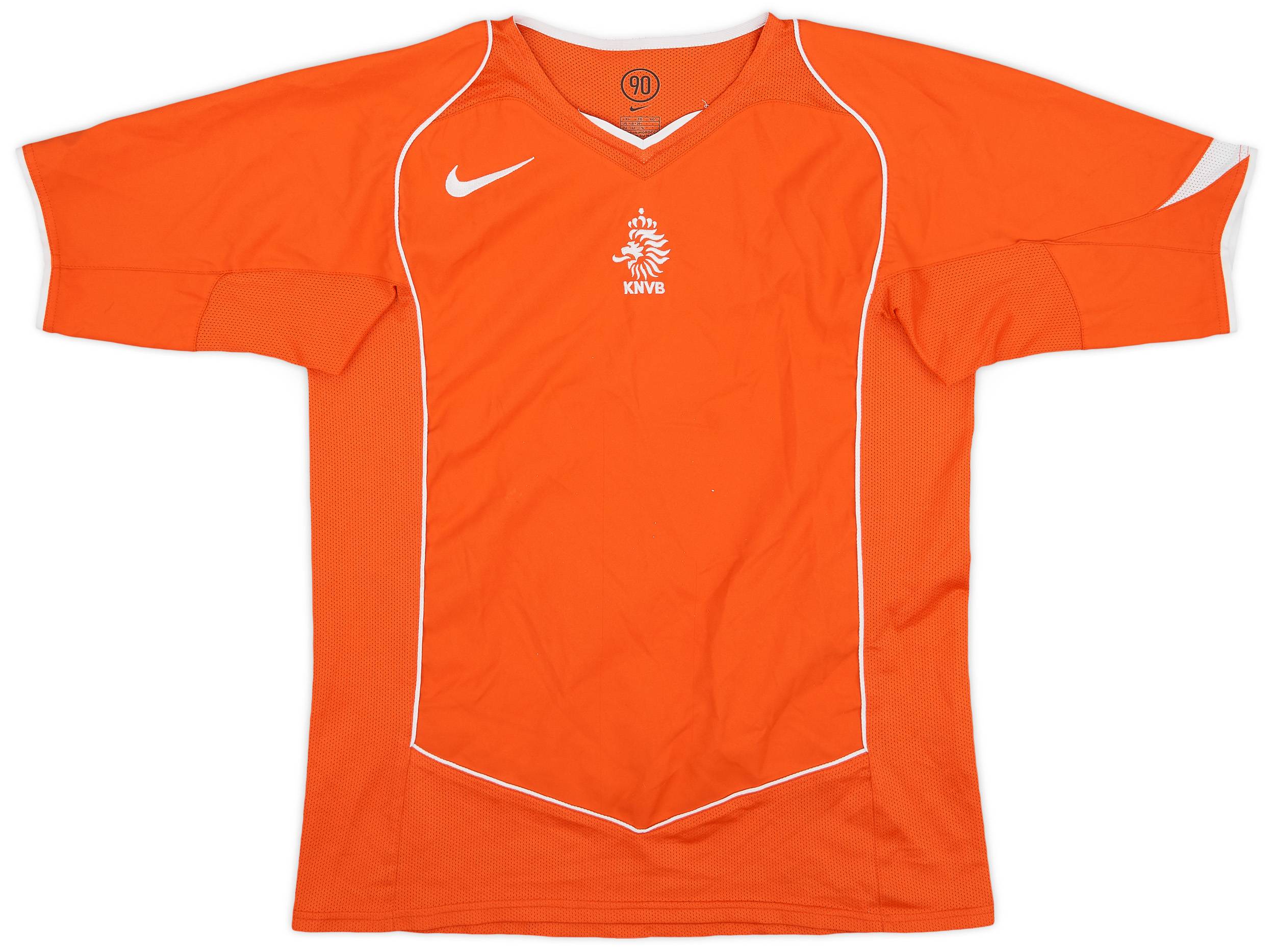 2004-06 Netherlands Home Shirt - 8/10 - (XL.Boys)