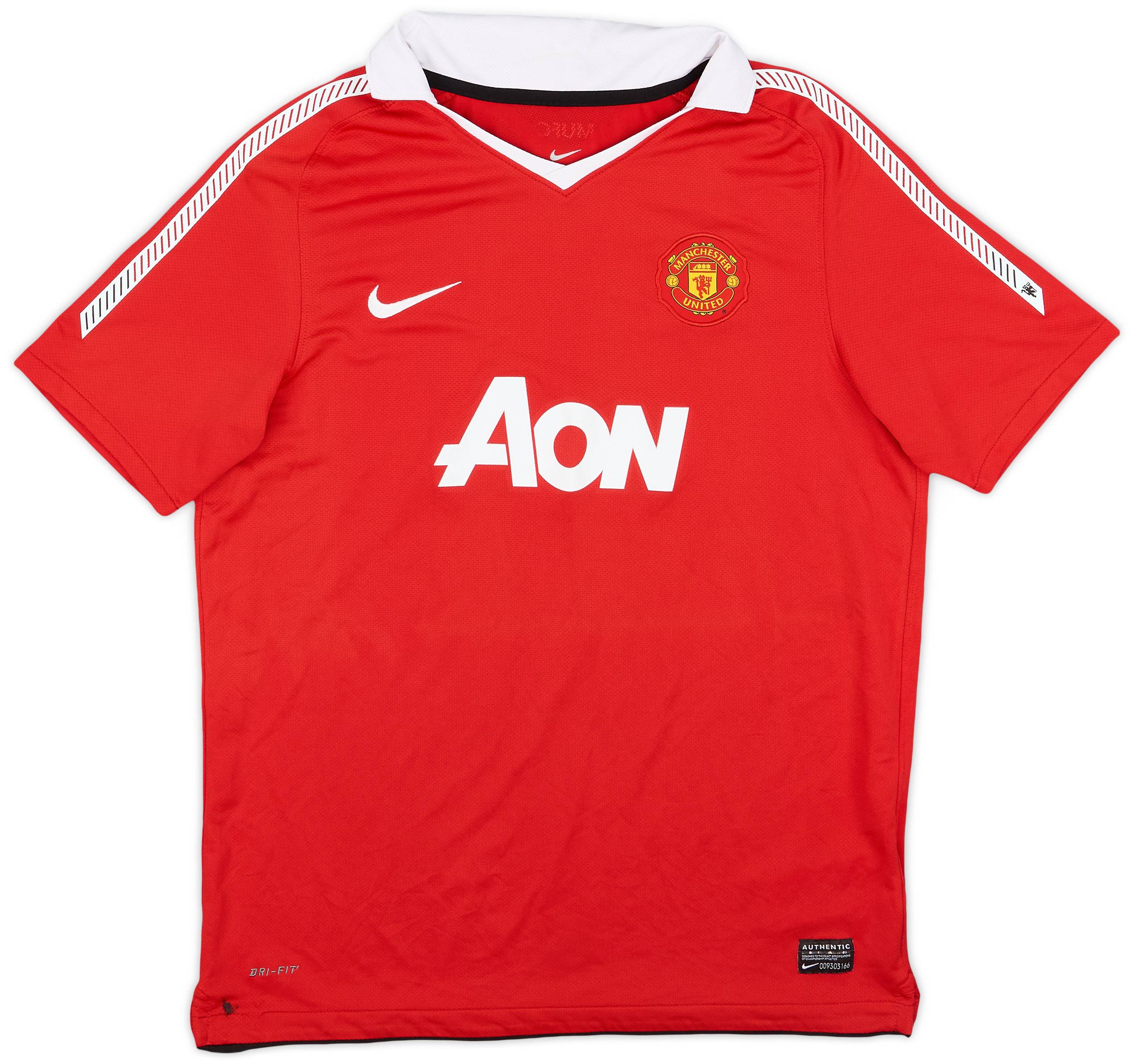 2010-11 Manchester United Home Shirt - 9/10 - (XL.Boys)