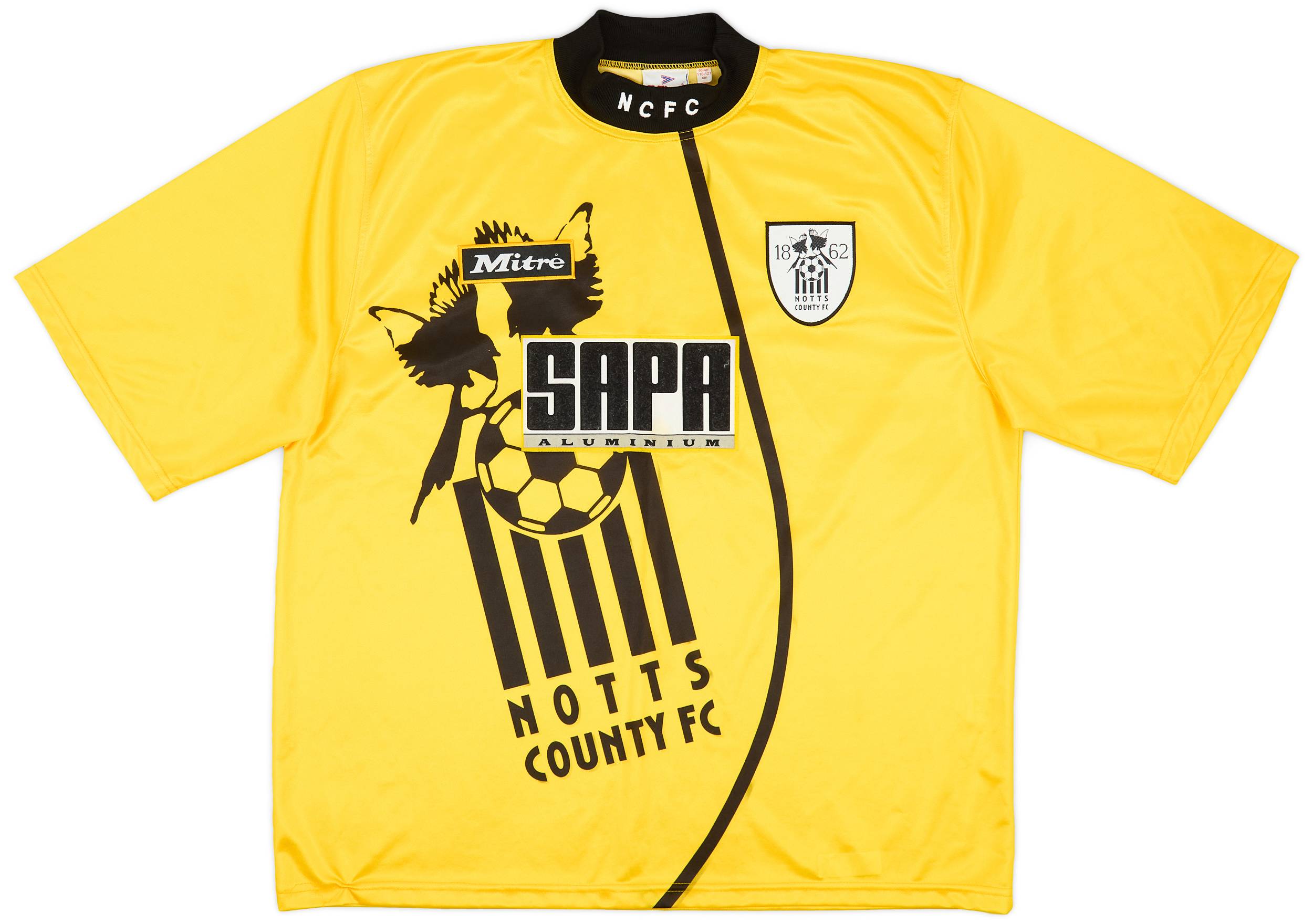 1995-97 Notts County Away Shirt - 9/10 - (XL)