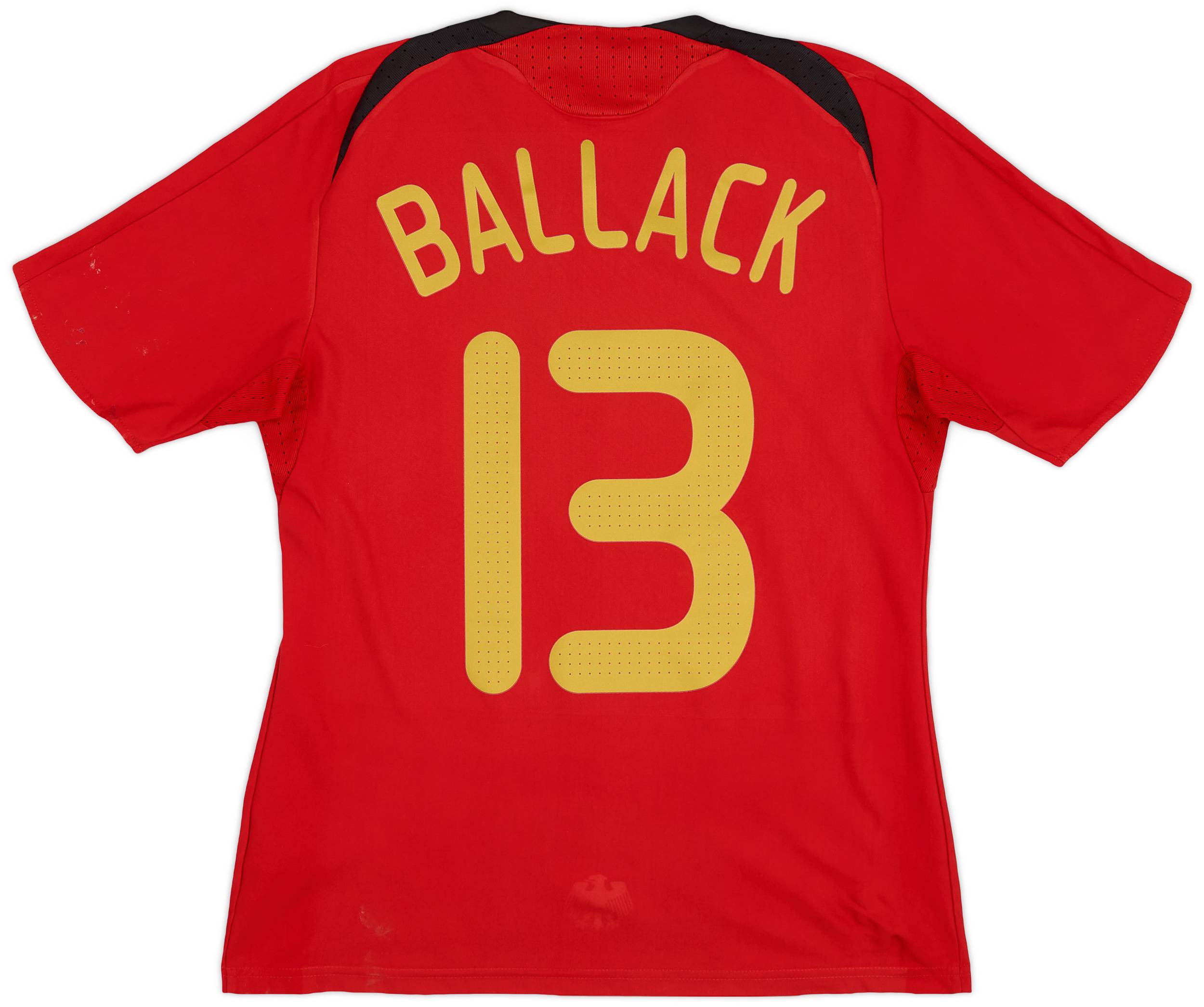 2008-09 Germany Away Shirt Ballack #13 - 8/10 - (XL.Boys)