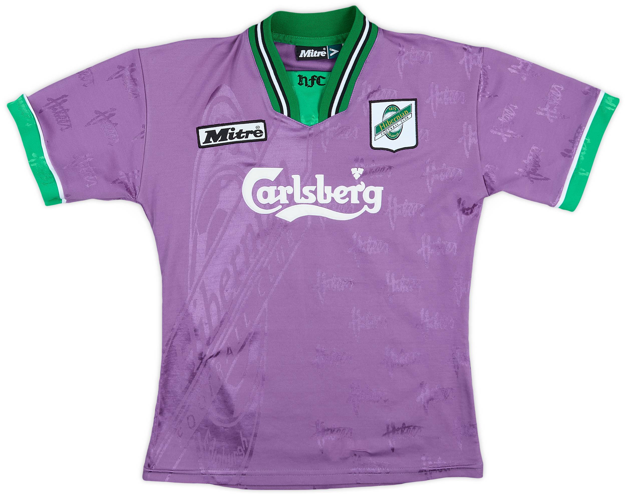1996-98 Hibernian Away Shirt 9/10