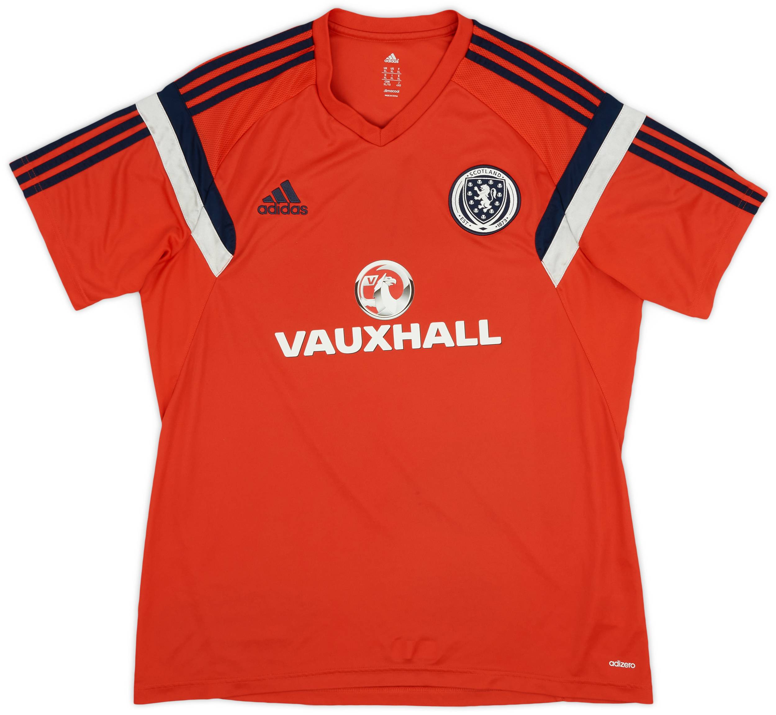 2013-14 Scotland adidas Training Shirt - 8/10 - (XL)