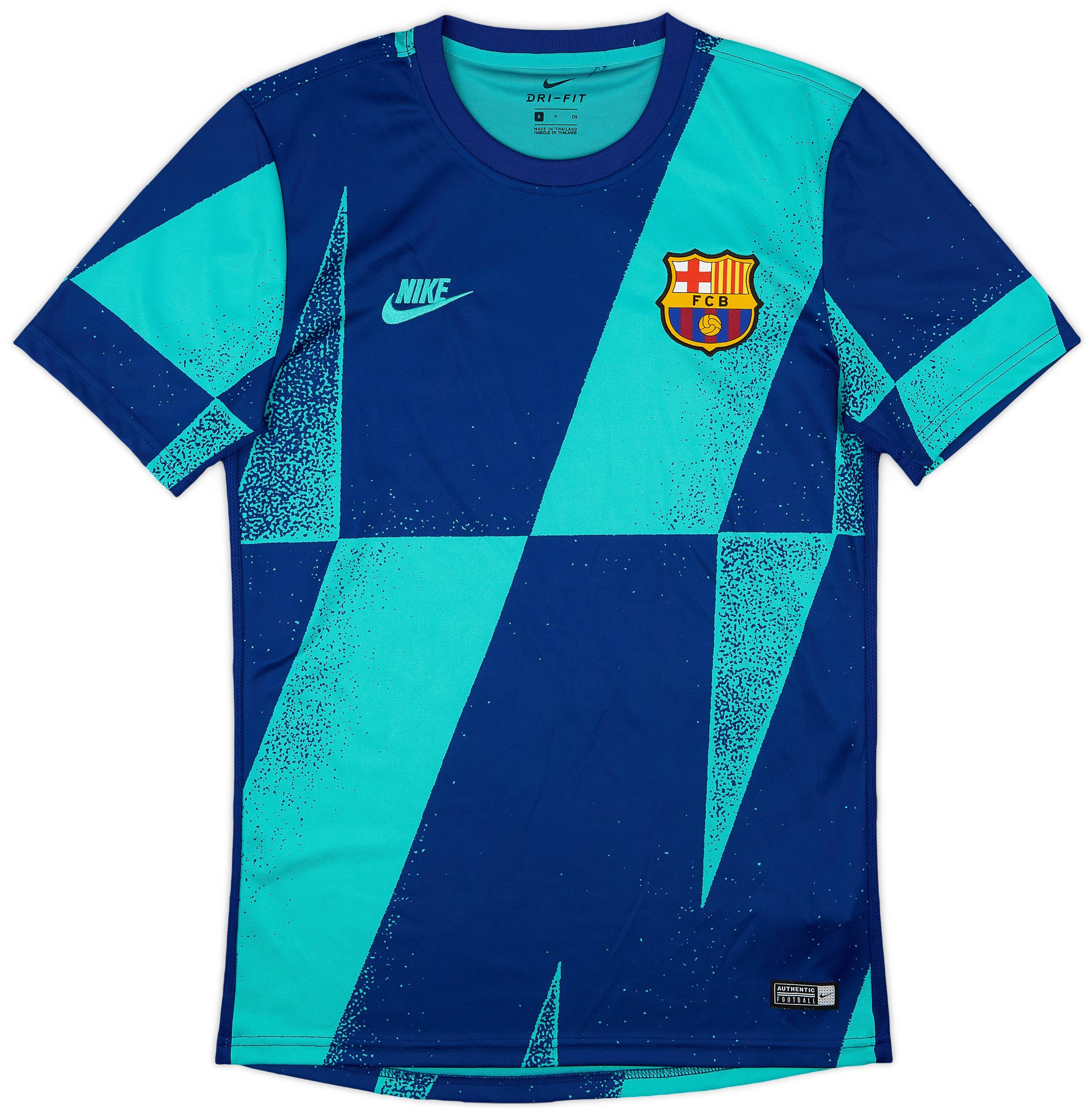 2019-20 Barcelona Nike Training Shirt - 9/10 - (S)