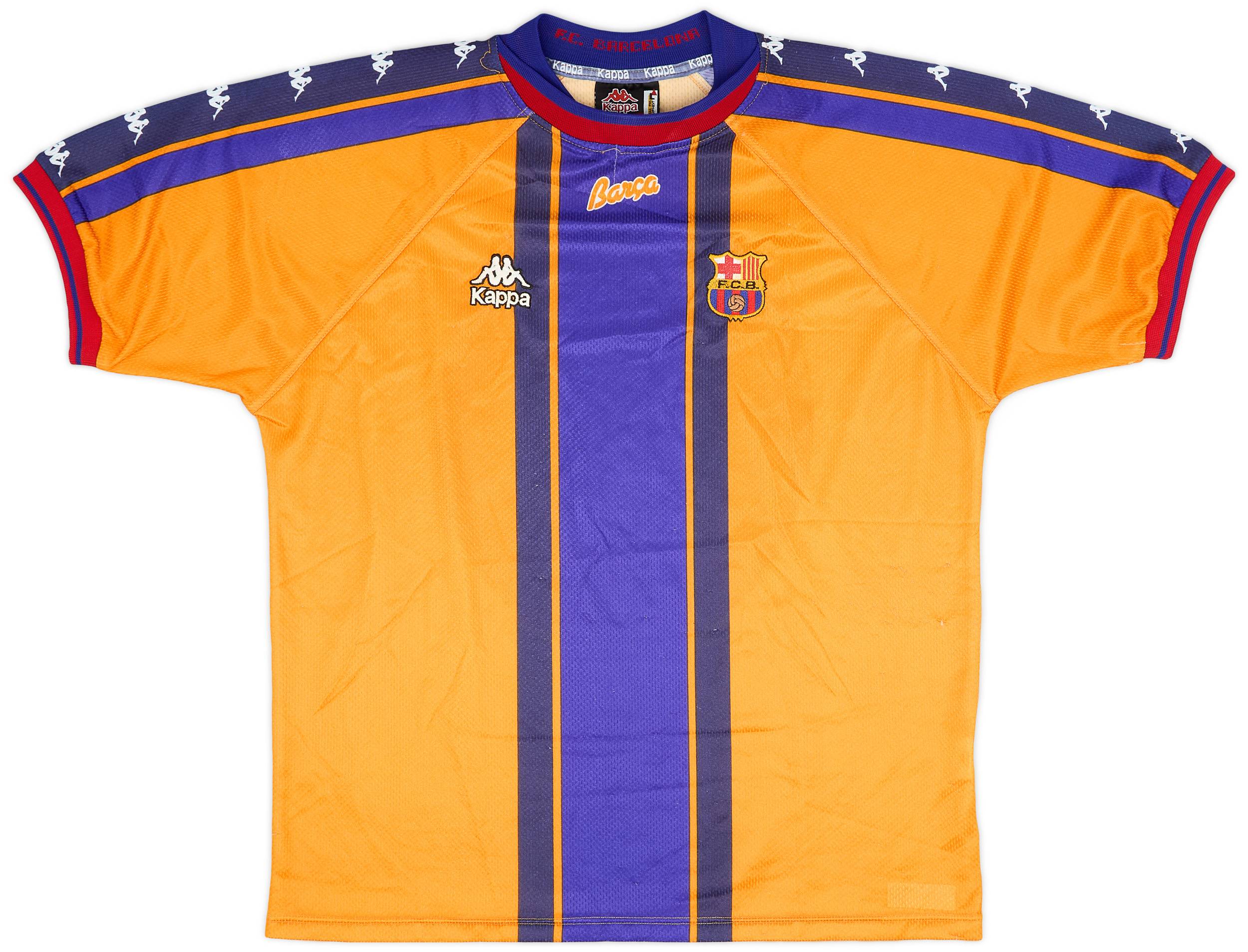 1997-98 Barcelona Away Shirt - 8/10 - (L)