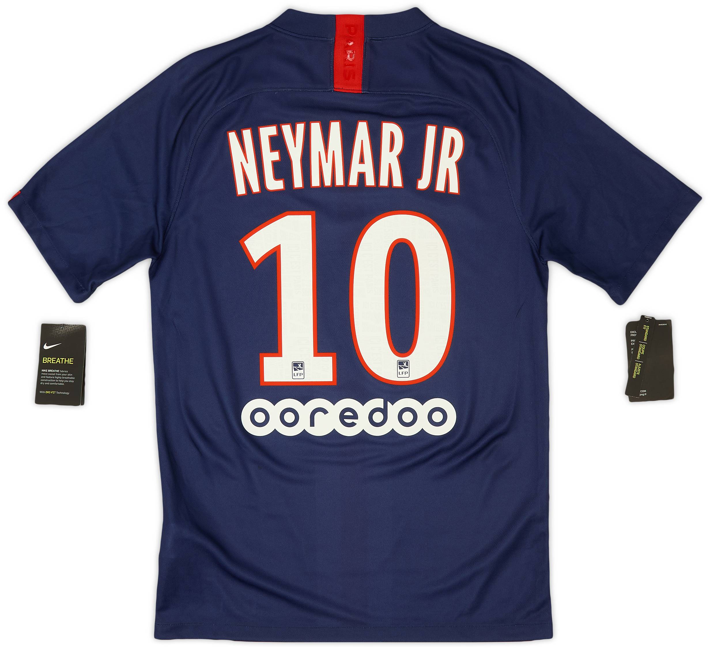 2019-20 Paris Saint-Germain Home Shirt NeymarJr #10 (S)