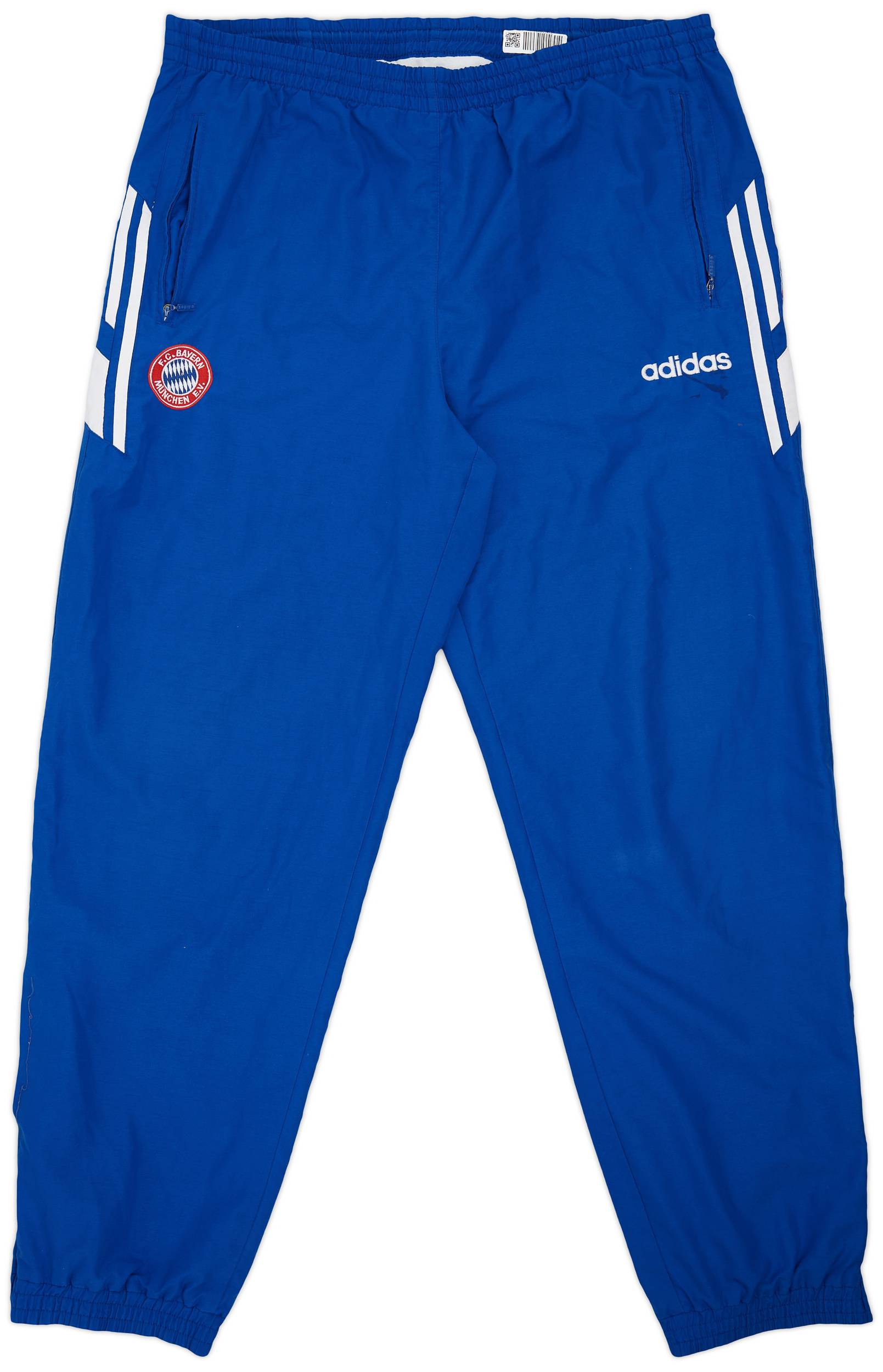 1998 99 Bayern Munich adidas Track Pants Bottoms 8 10 XL