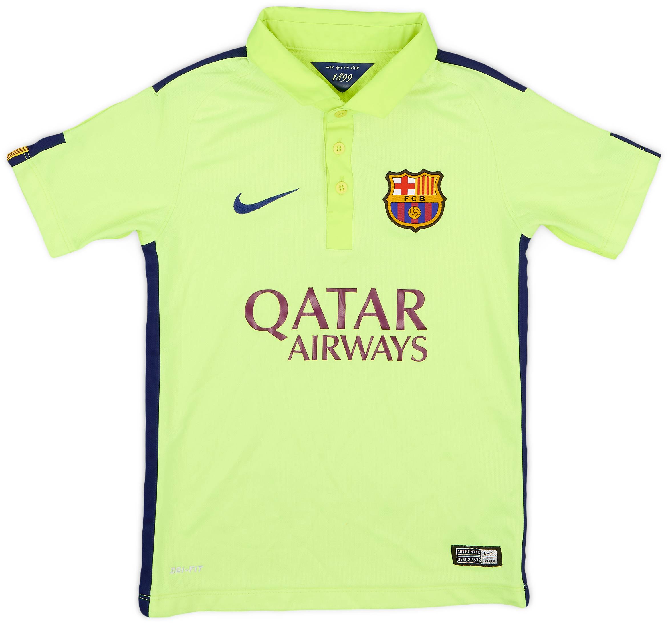 2014-15 Barcelona Third Shirt - 7/10 - (S.Boys)