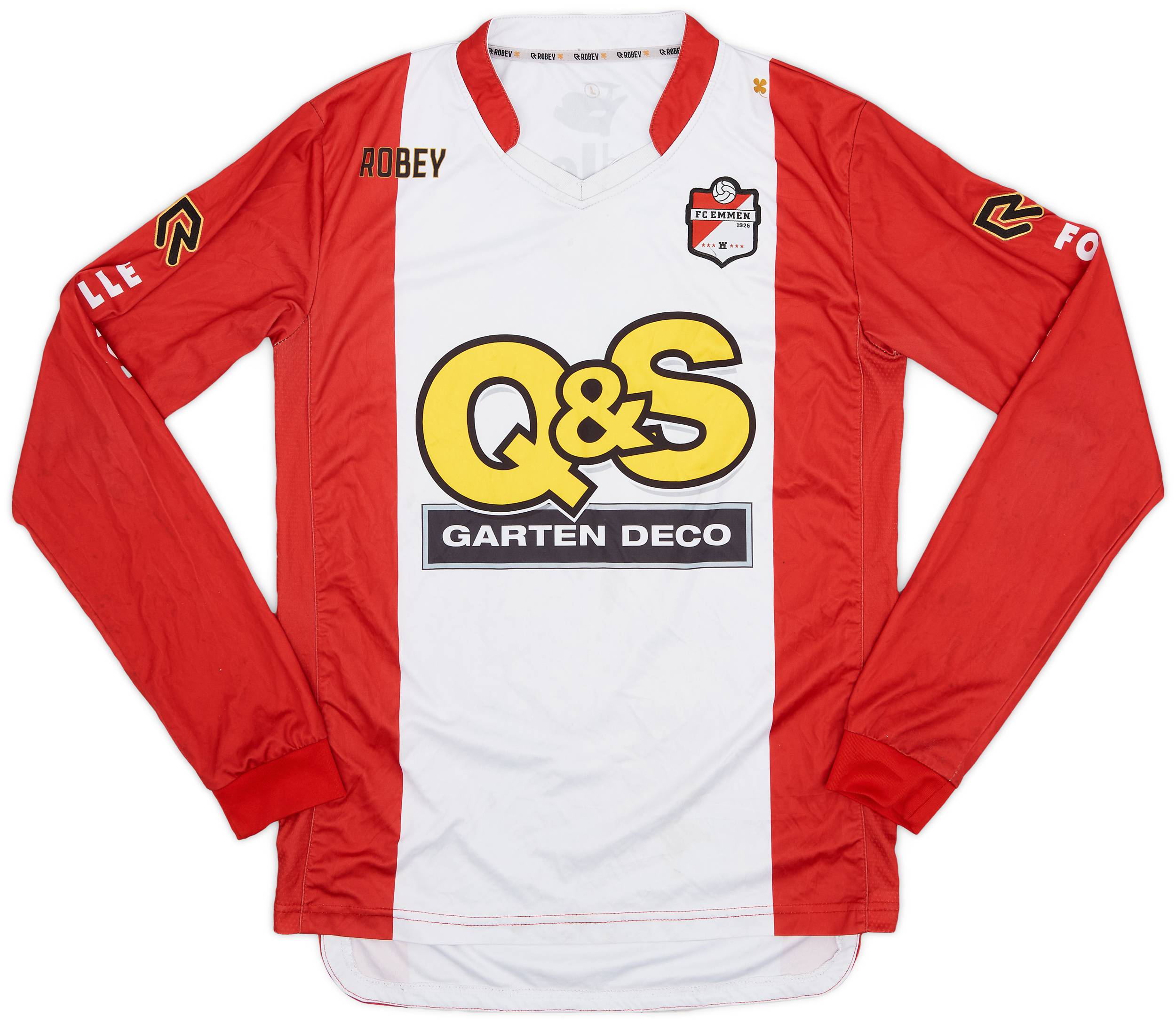 2016-17 FC Emmen Home L/S Shirt - 7/10 - (L)