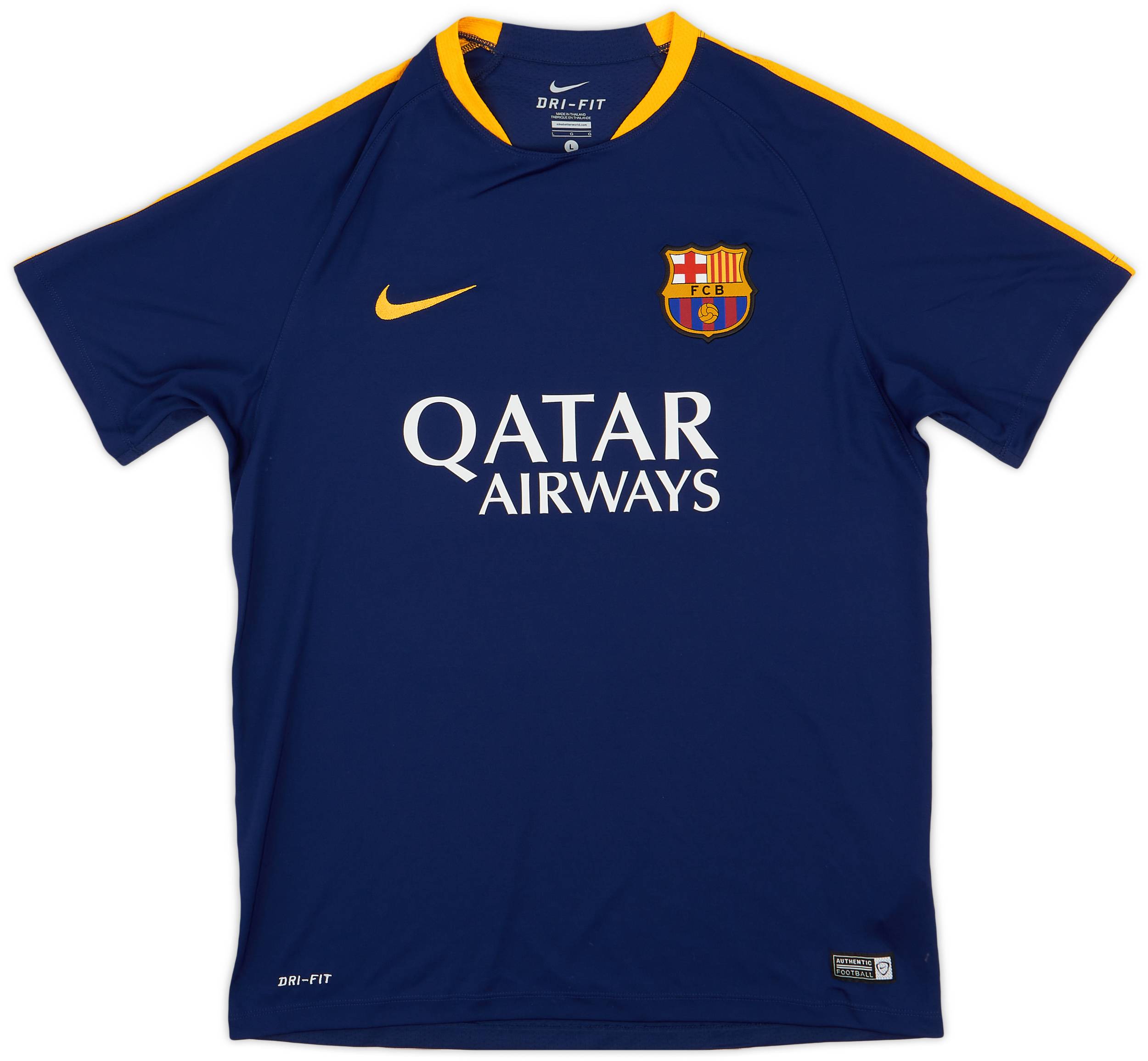 2015-16 Barcelona Nike Training Shirt - 9/10 - (L)
