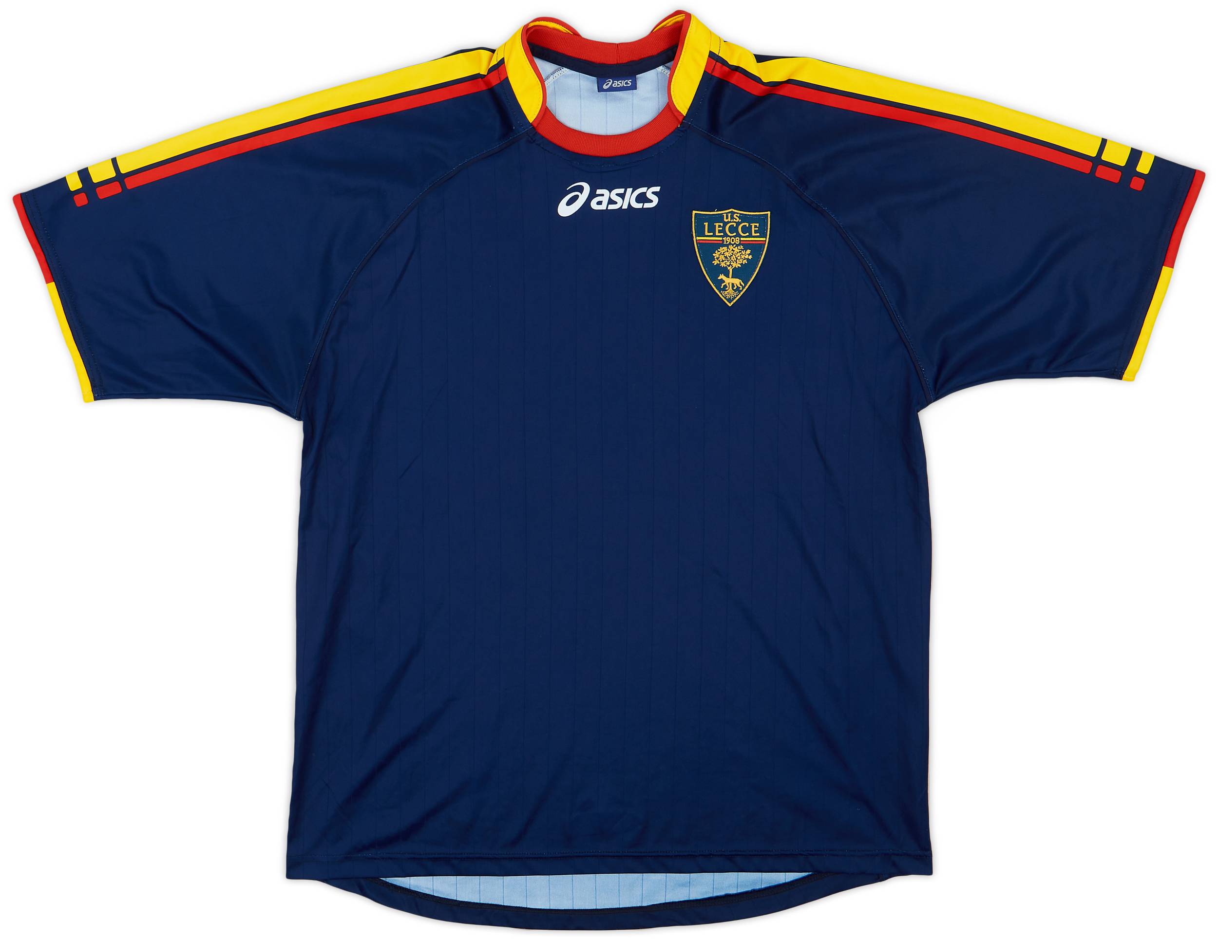 LECCE レッチェ ゲームシャツ サッカー アシックス asics 希少】LECCE レッチェ ゲームシャツ サッカー アシックス asics