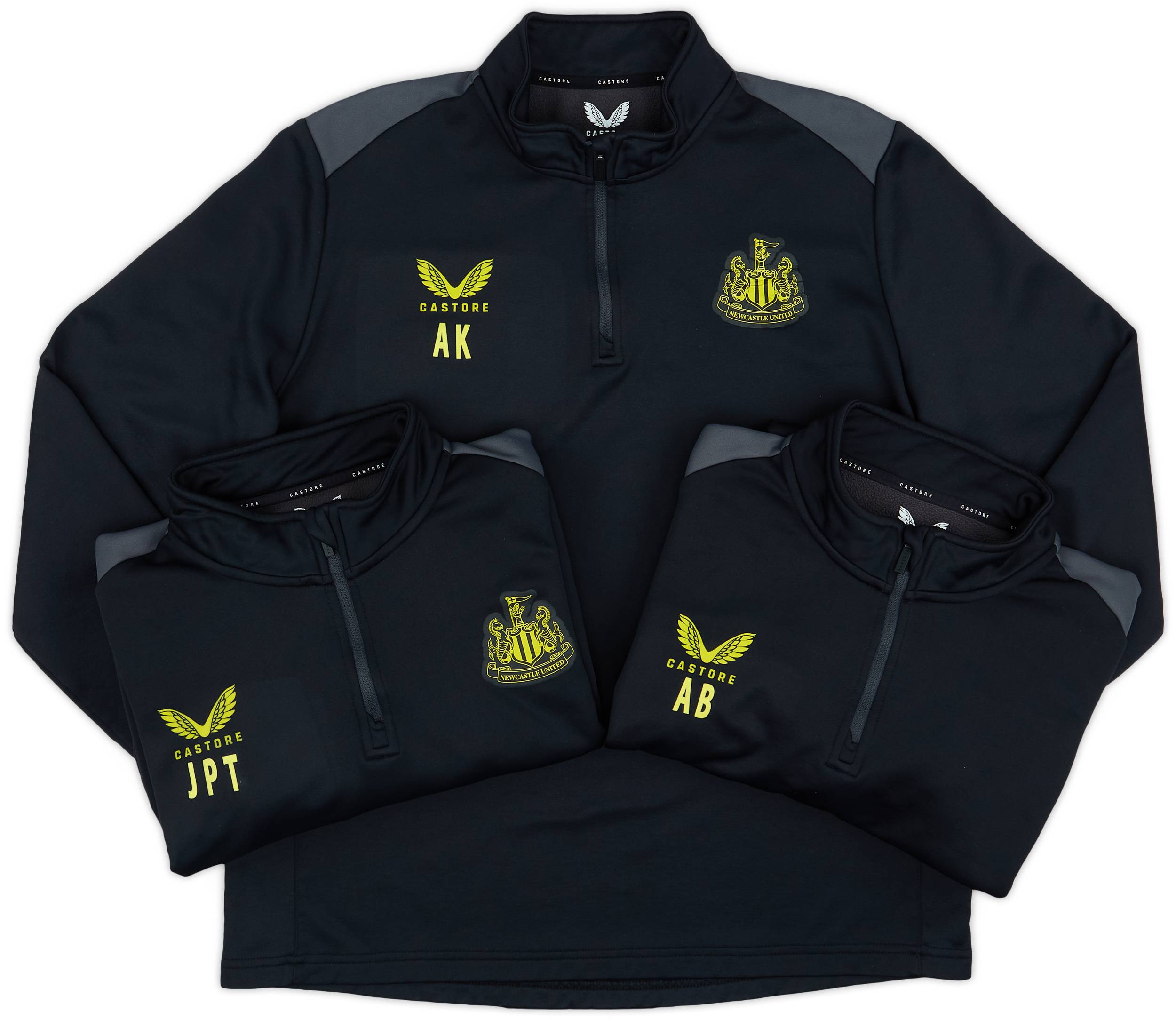 2023-24 Newcastle Staff Issue 1/4 Zip Training Top # - 7/10