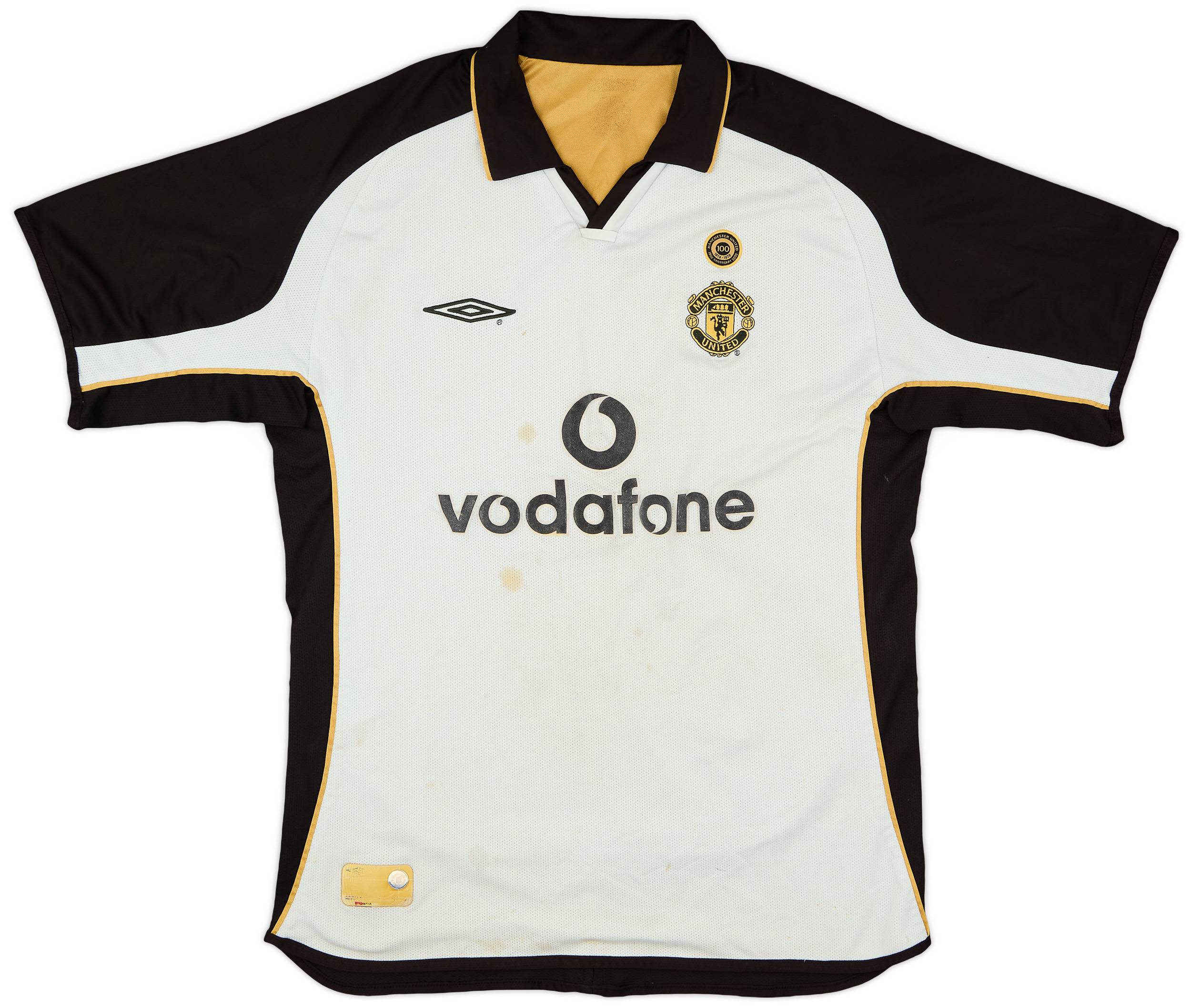 2001-02 Manchester United Centenary Away/Third Shirt - 4/10 - (L)