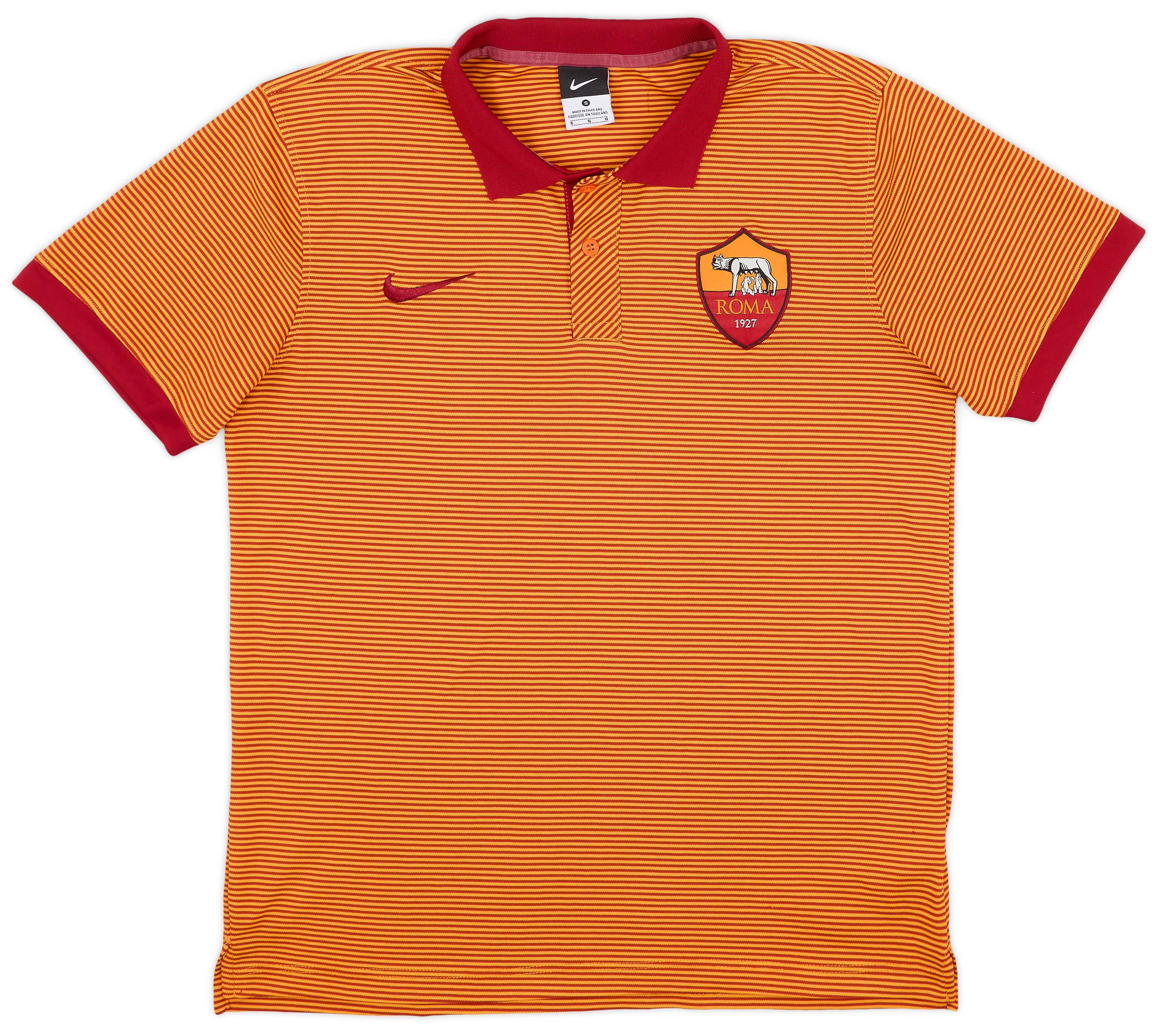 2013-14 Roma Polo Shirt - 8/10 - (S)
