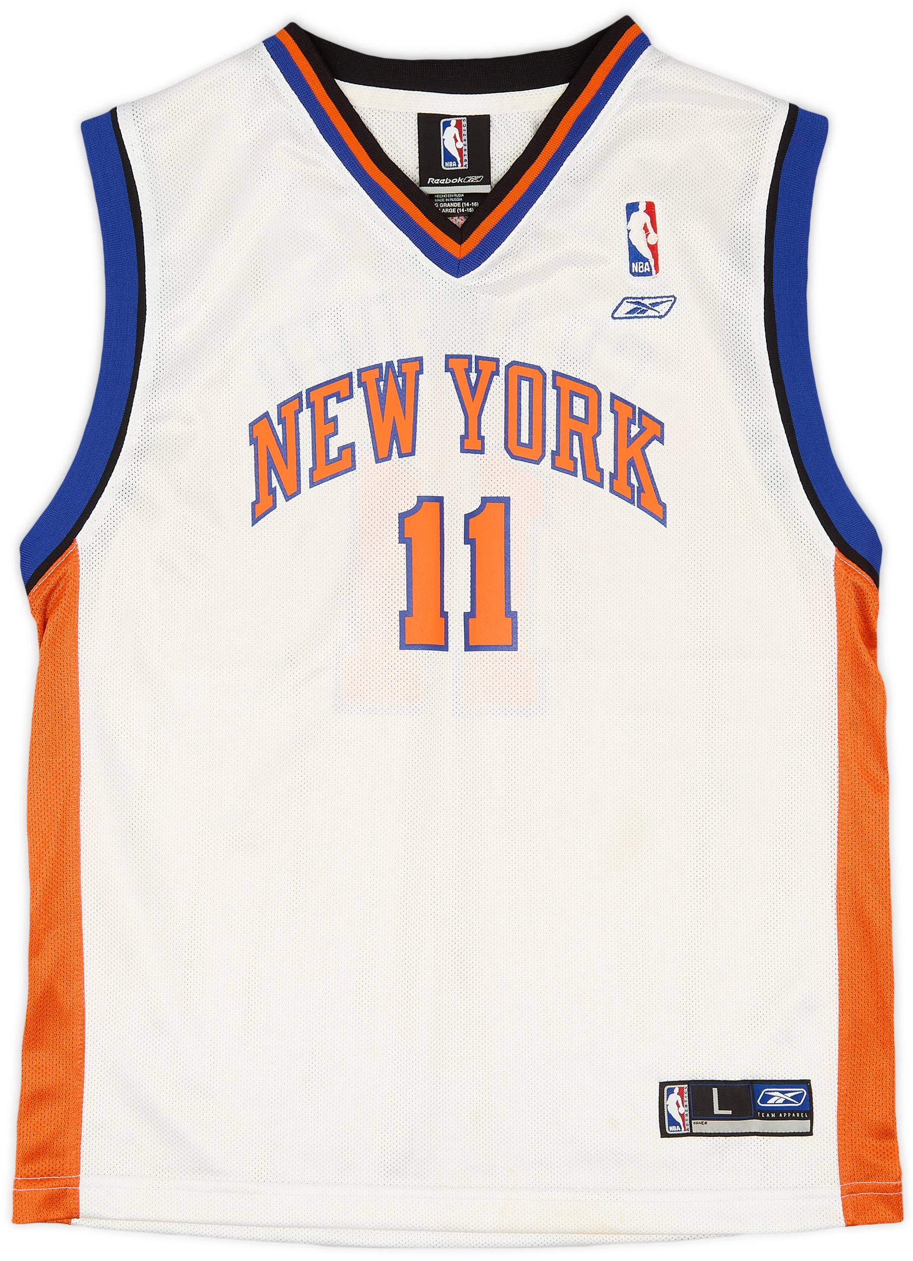 2004-06 New York Knicks Crawford #11 Reebok Home Jersey - 8/10 - (L.Boys)