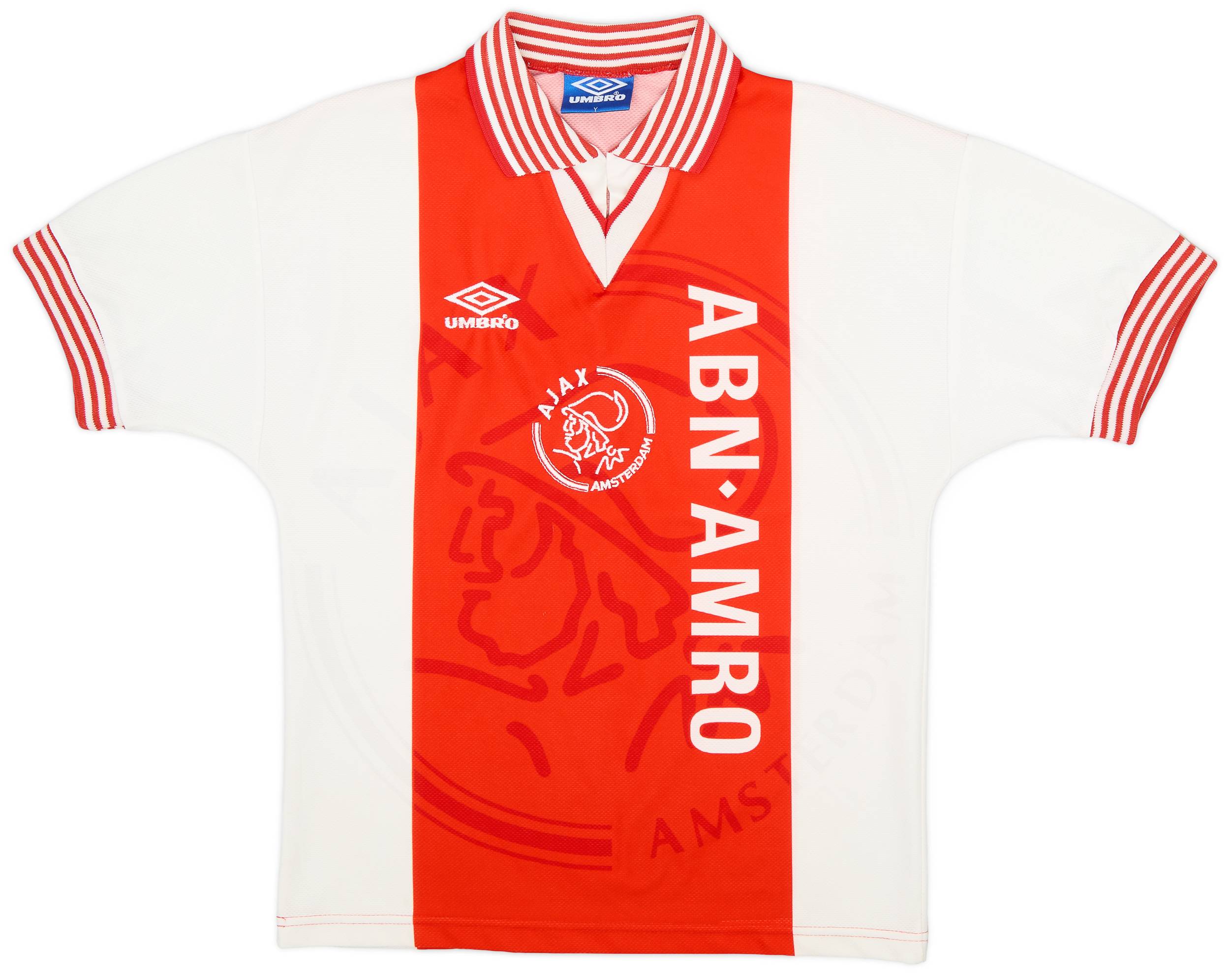 1995-96 Ajax Home Shirt - 7/10 - (Y)