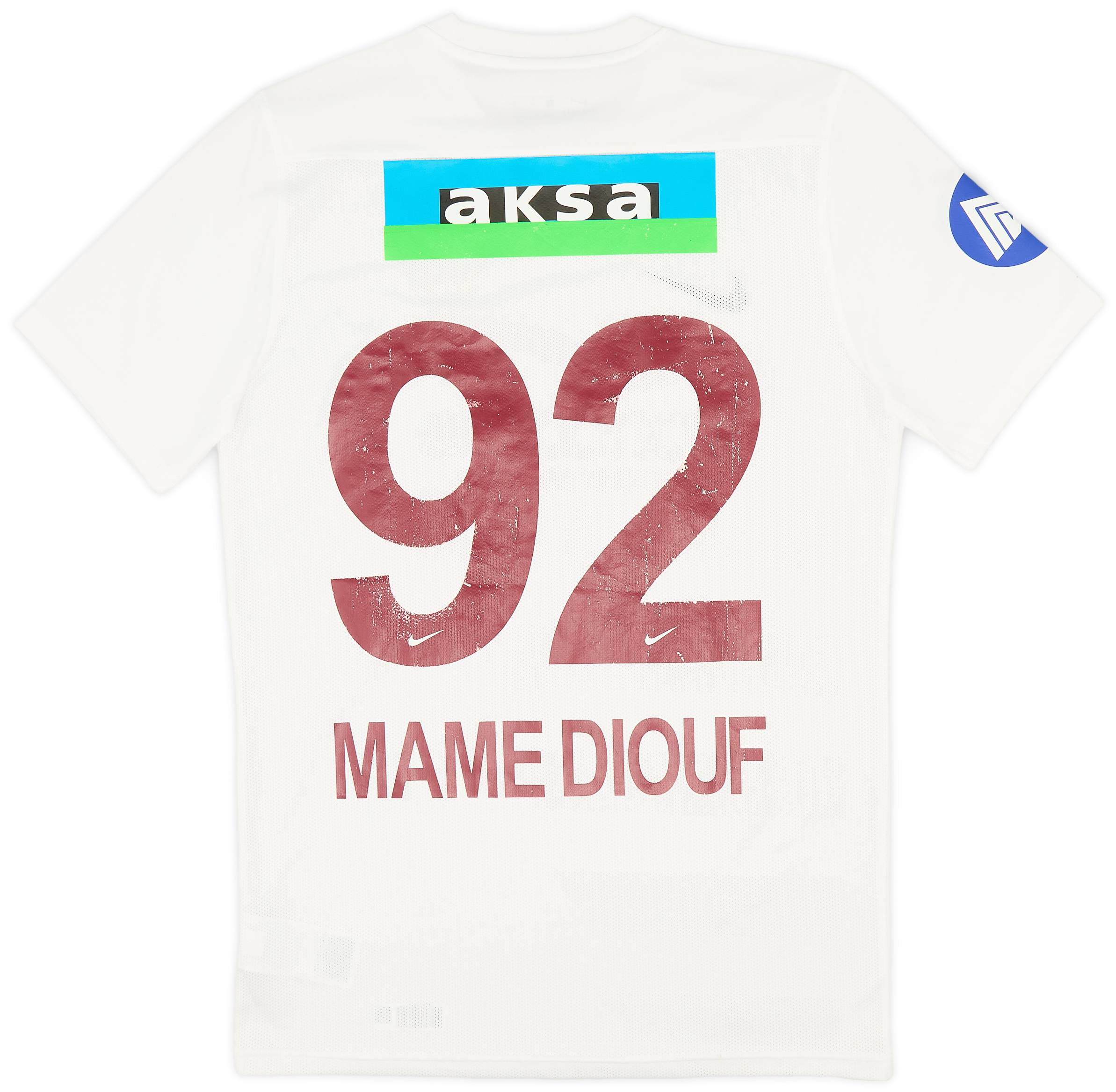 2020-21 Hatayspor Home Shirt Mame Diouf #92 - 6/10 - (M)