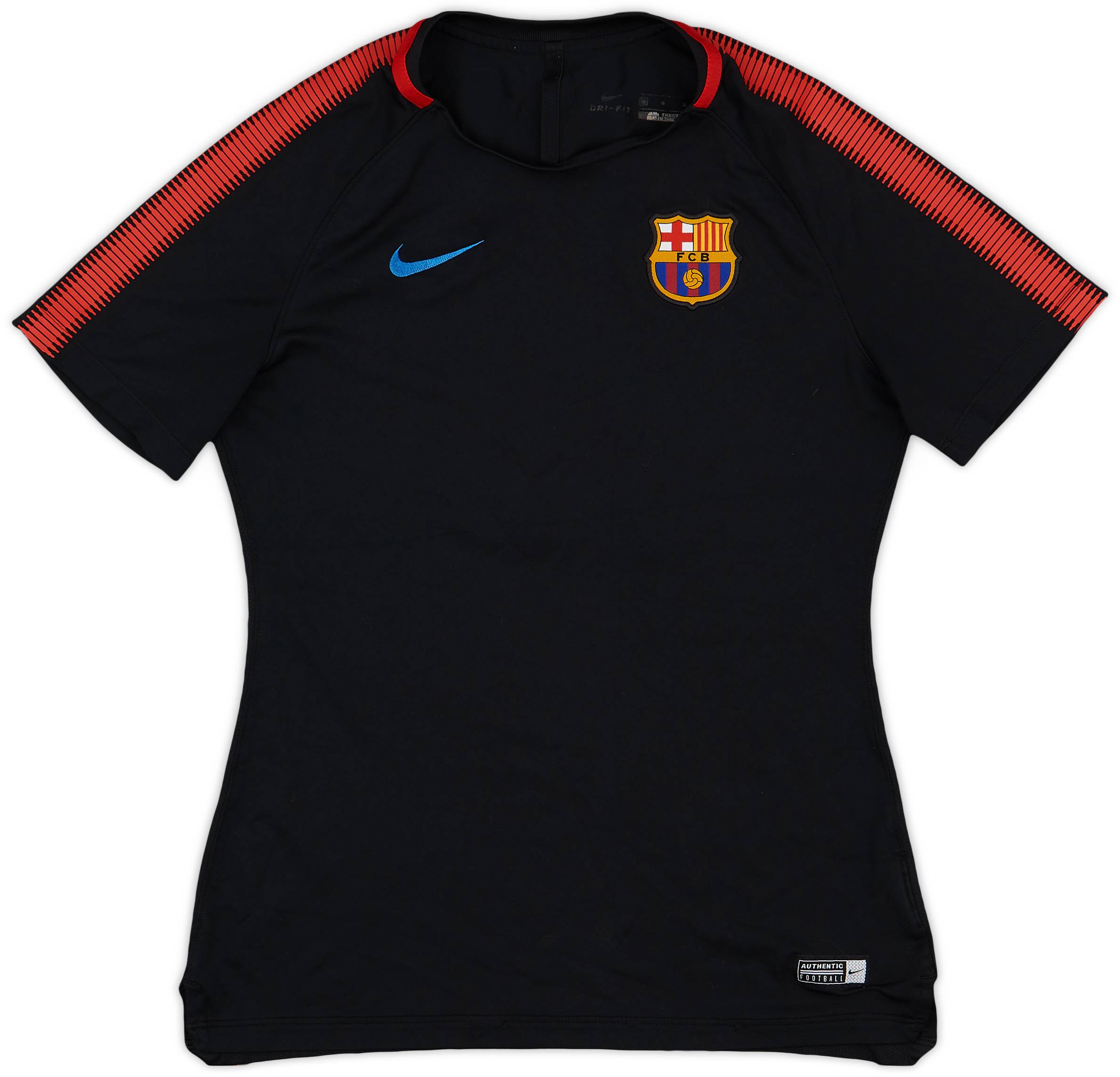 2017-18 Barcelona Nike Training Shirt - 8/10 - (Women's M)