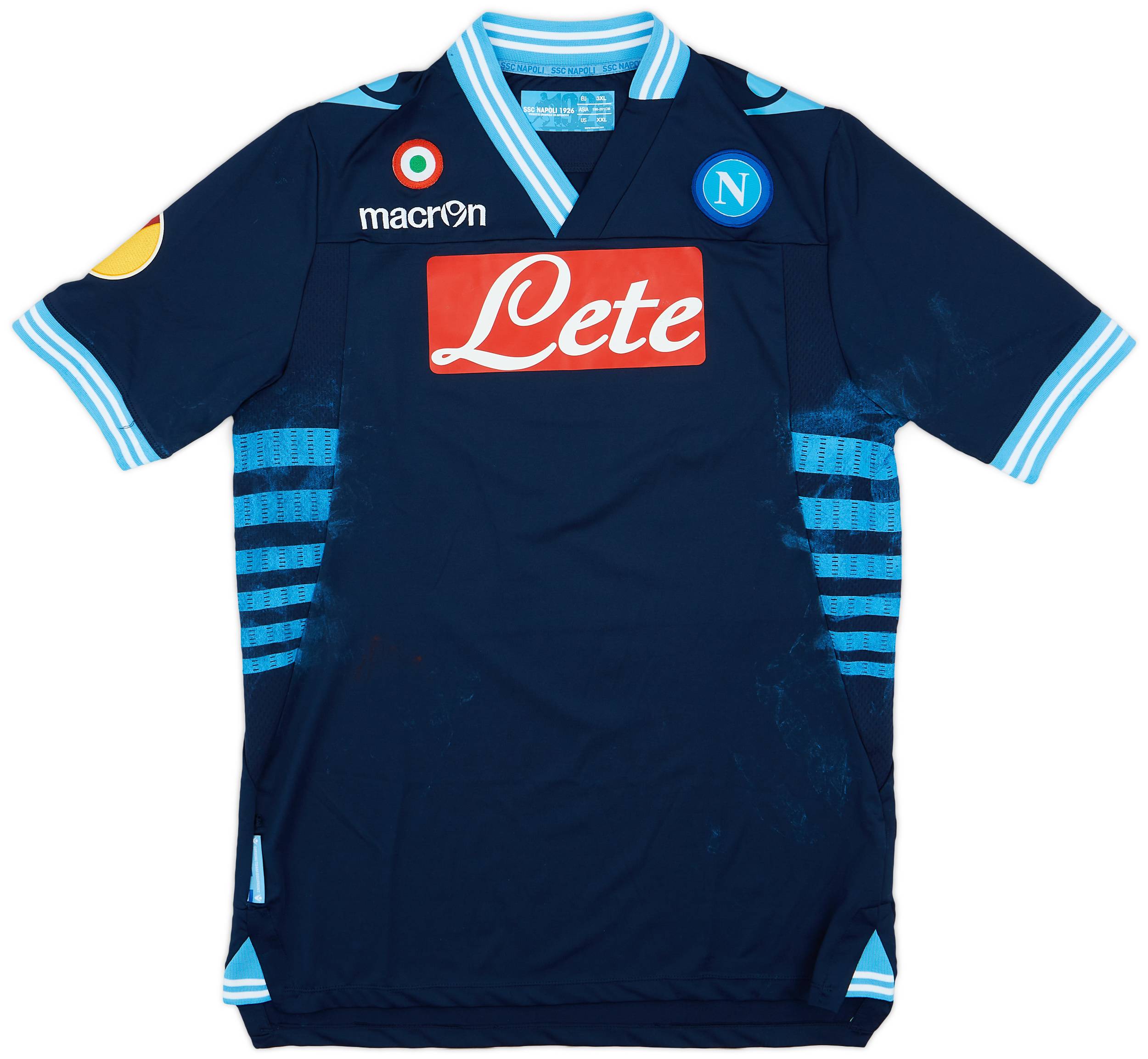 2012-13 Napoli Away Shirt - 4/10 - (3XL)
