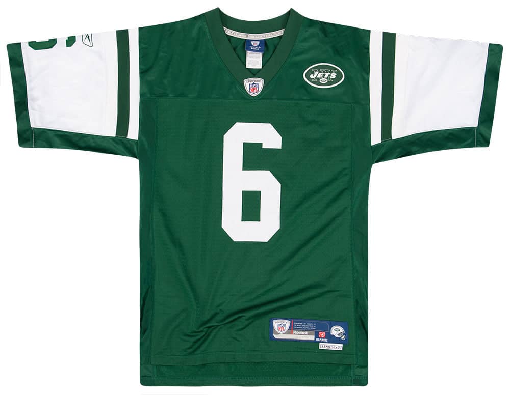 2009-11 New York Jets Sanchez #6 Reebok Premier Jersey (Home) S