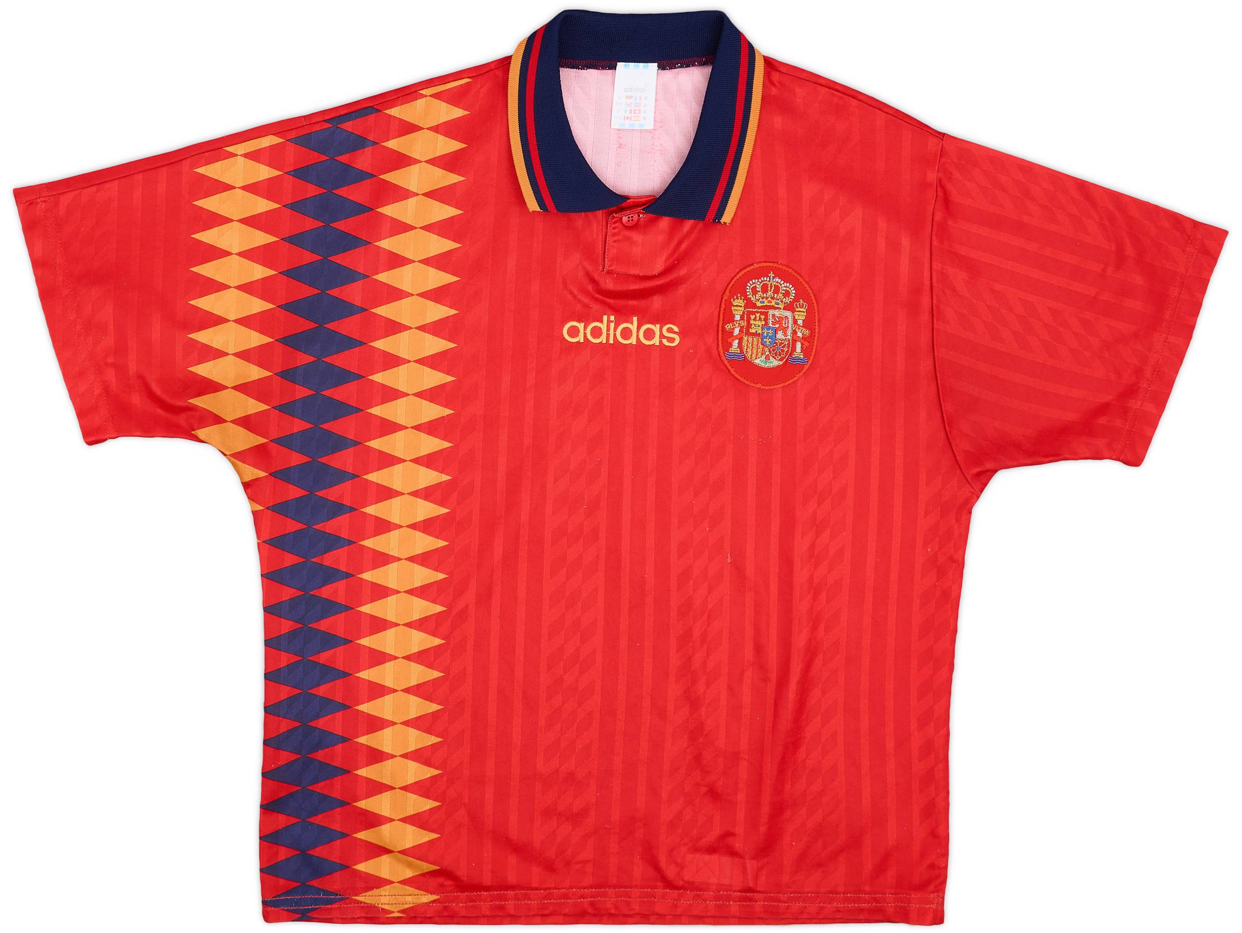 1994-96 Spain Home Shirt - 7/10 - (M)