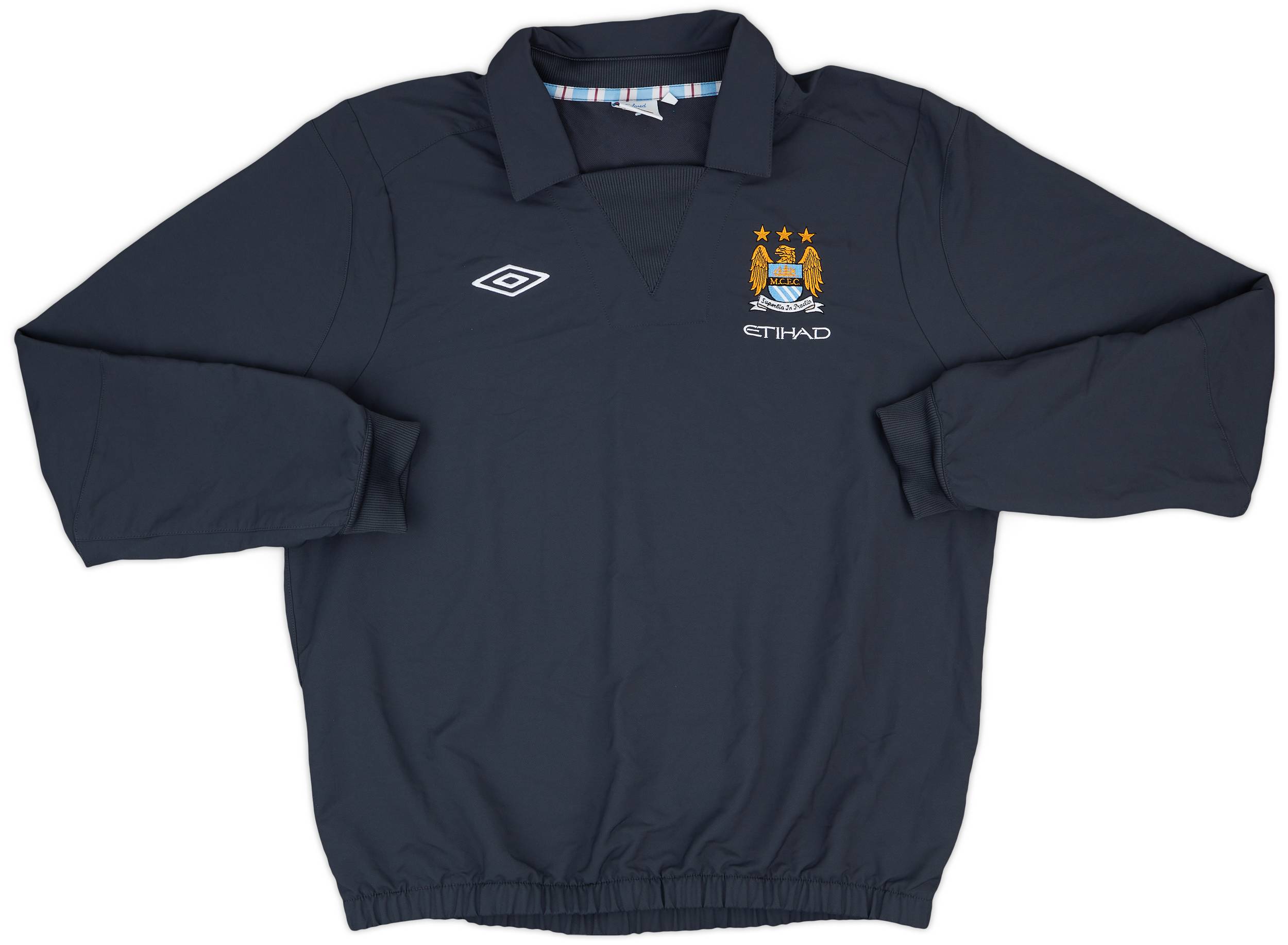 2010-11 Manchester City Umbro Drill Top - 10/10 - (XL)