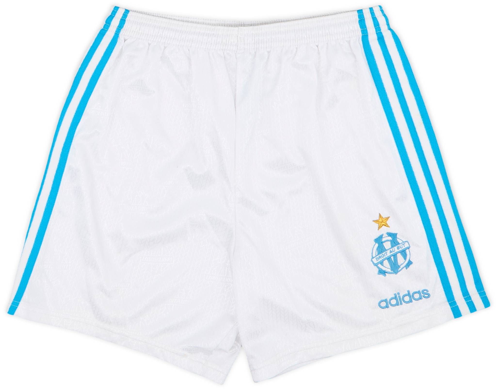 1996-97 Olympique Marseille Home Shorts - 8/10 - (M)
